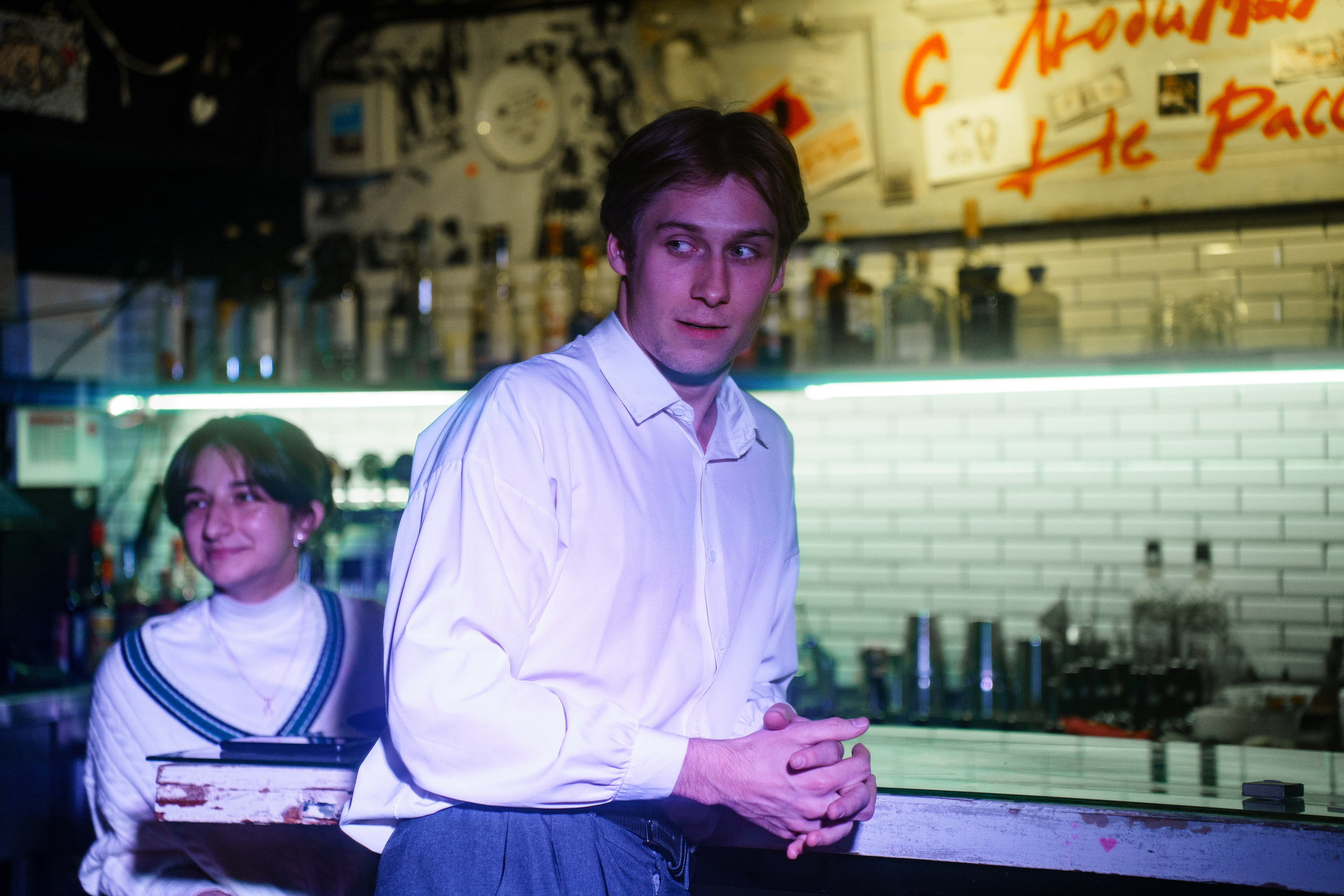 Проект «Поэзия за Углом». Театральная постановка. Бар разбитых сердец. Концертный и репортажный фотограф в Санкт-Петербурге Слава Пахомов