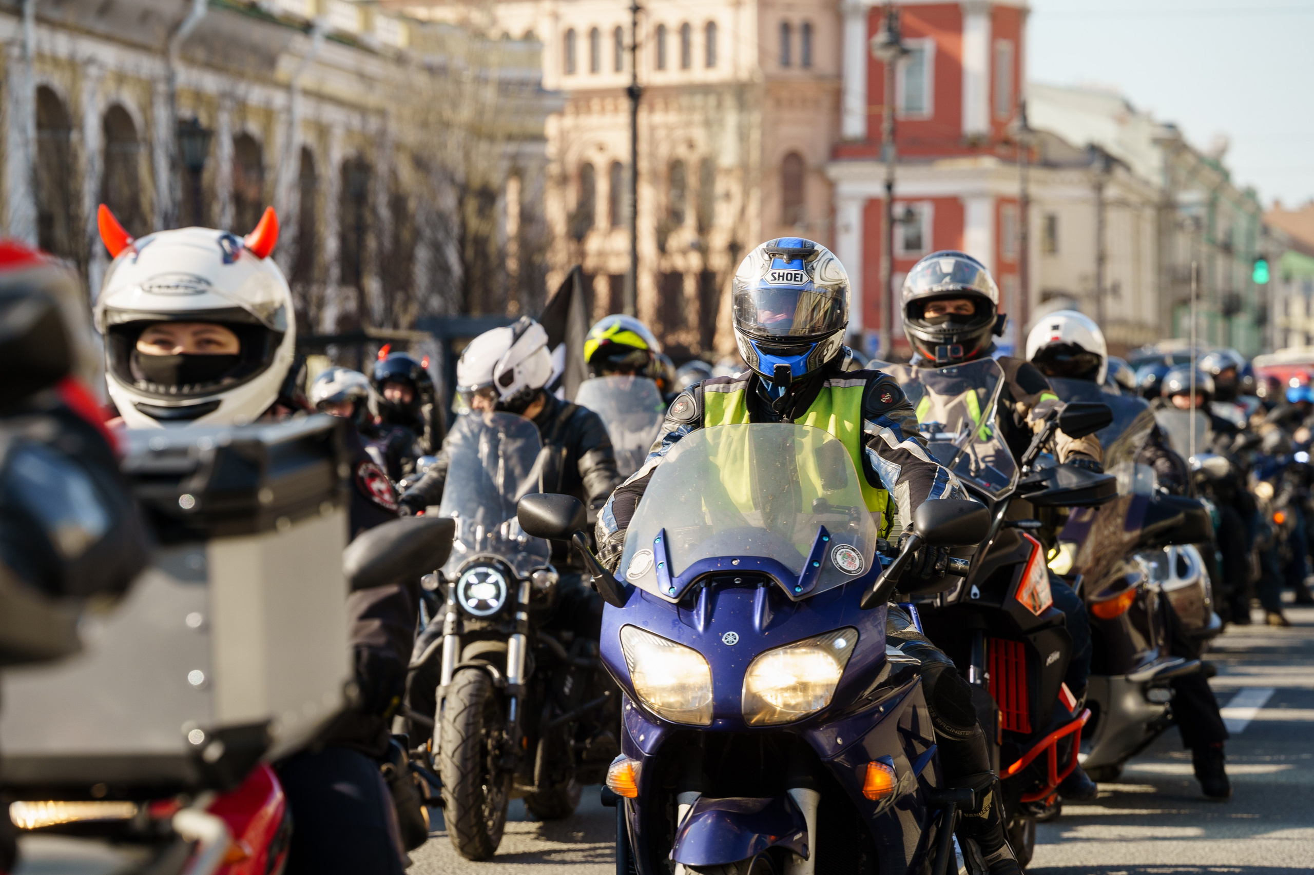 Прохват мотоклуба Norman Riders ч.1. Концертный и репортажный фотограф в Санкт-Петербурге Слава Пахомов