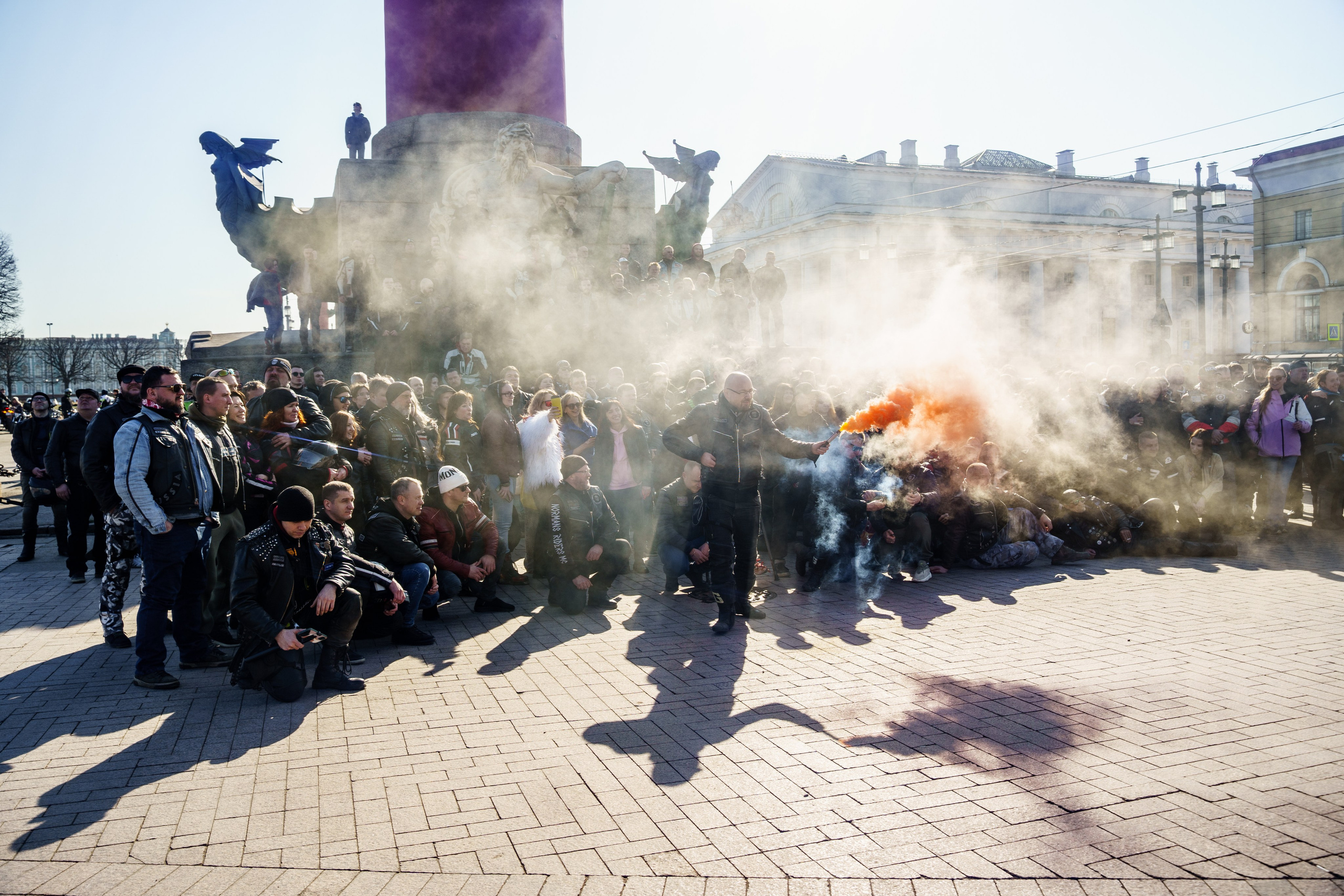 Прохват мотоклуба Norman Riders ч.1. Концертный и репортажный фотограф в Санкт-Петербурге Слава Пахомов