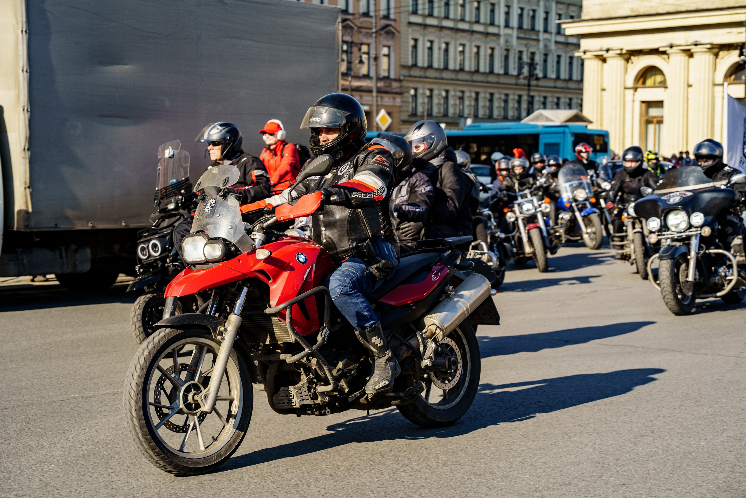 Прохват мотоклуба Norman Riders ч.1. Концертный и репортажный фотограф в Санкт-Петербурге Слава Пахомов