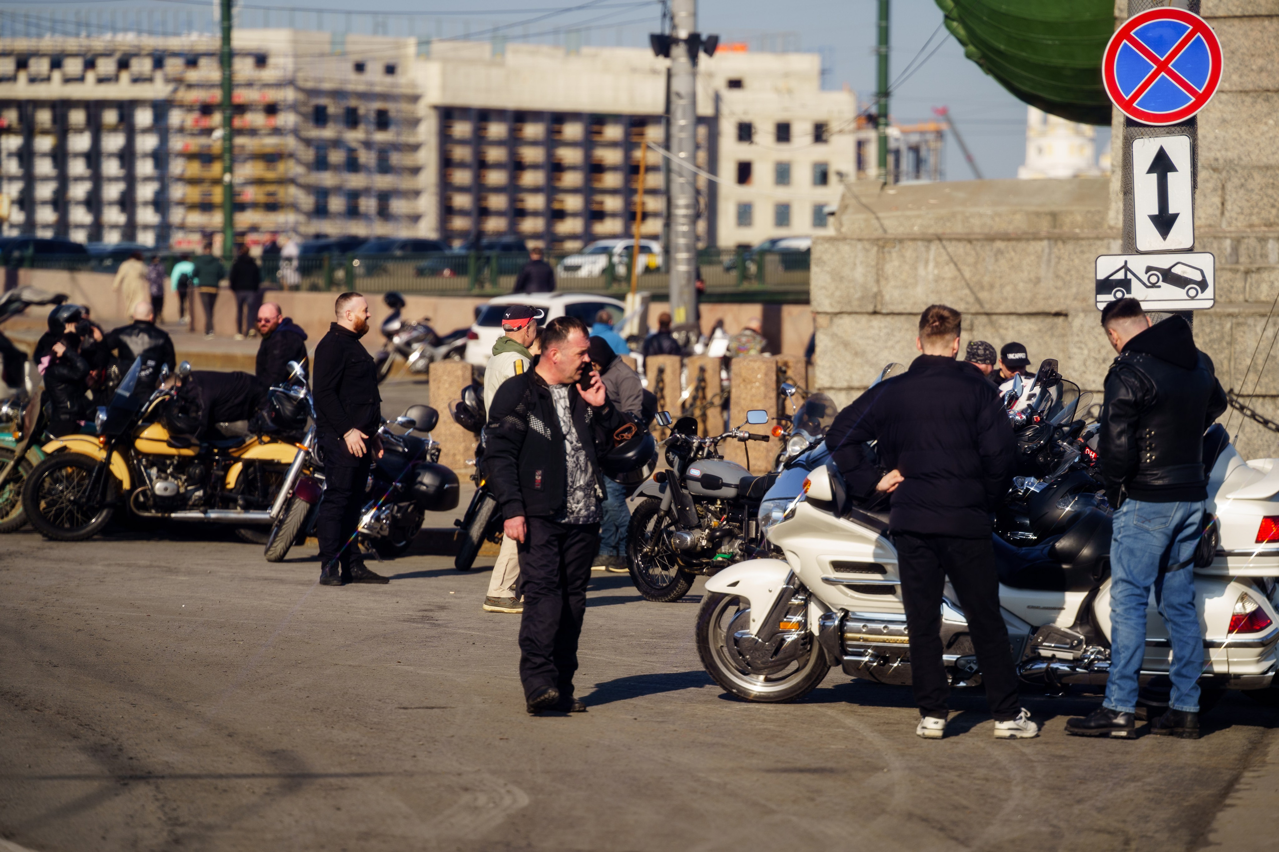 Прохват мотоклуба Norman Riders ч.1. Концертный и репортажный фотограф в Санкт-Петербурге Слава Пахомов