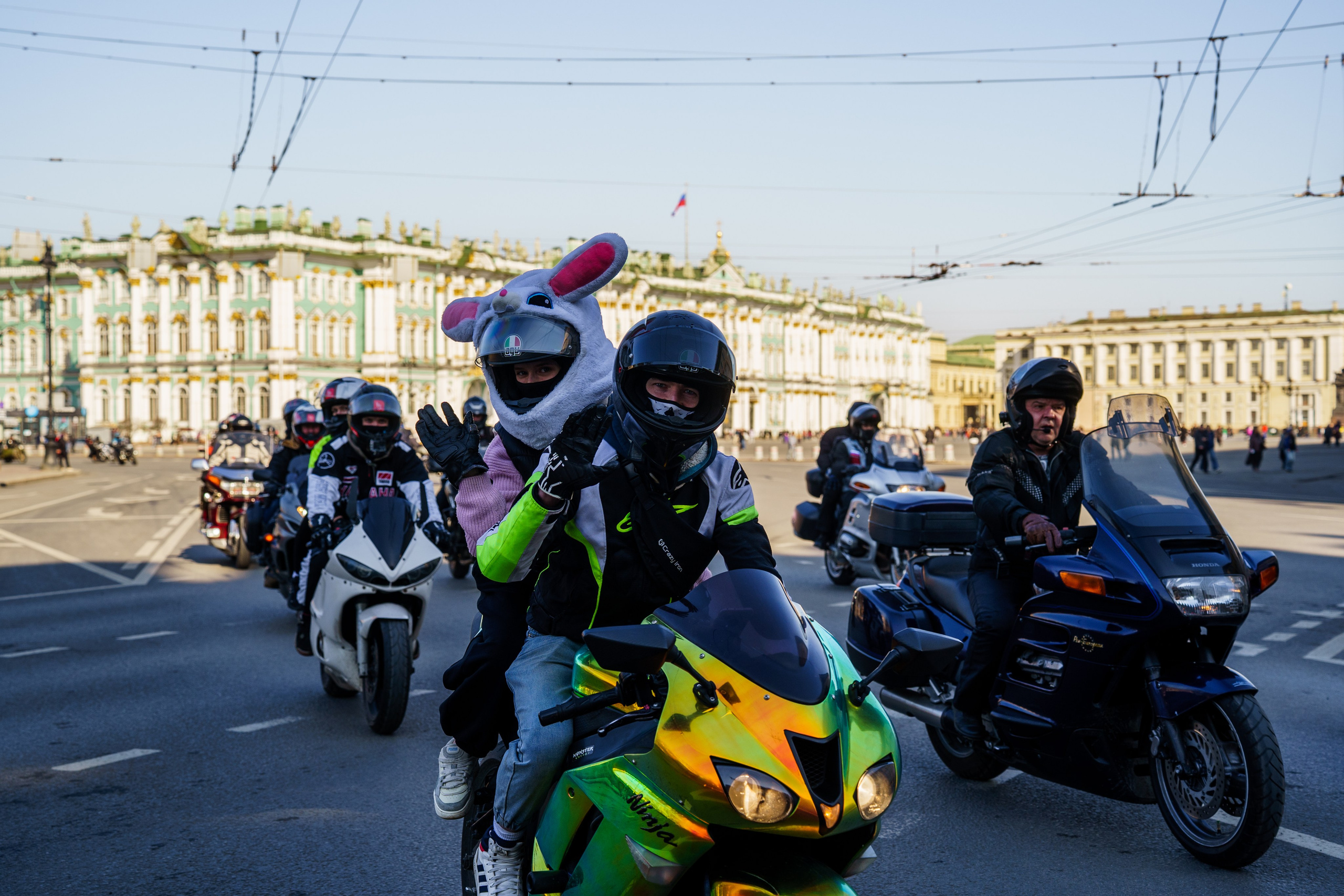 Прохват мотоклуба Norman Riders ч.1. Концертный и репортажный фотограф в Санкт-Петербурге Слава Пахомов