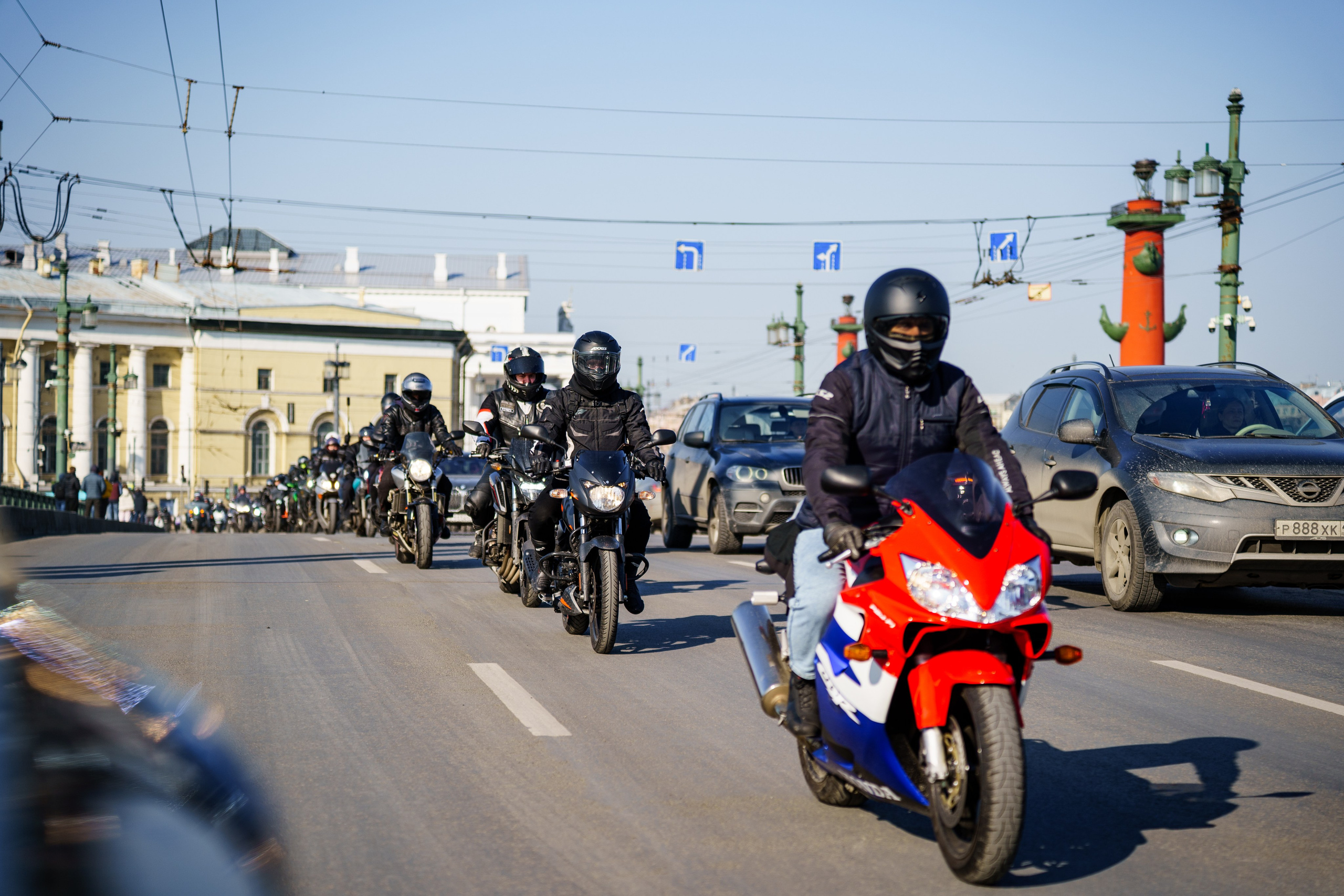 Прохват мотоклуба Norman Riders ч.1. Концертный и репортажный фотограф в Санкт-Петербурге Слава Пахомов