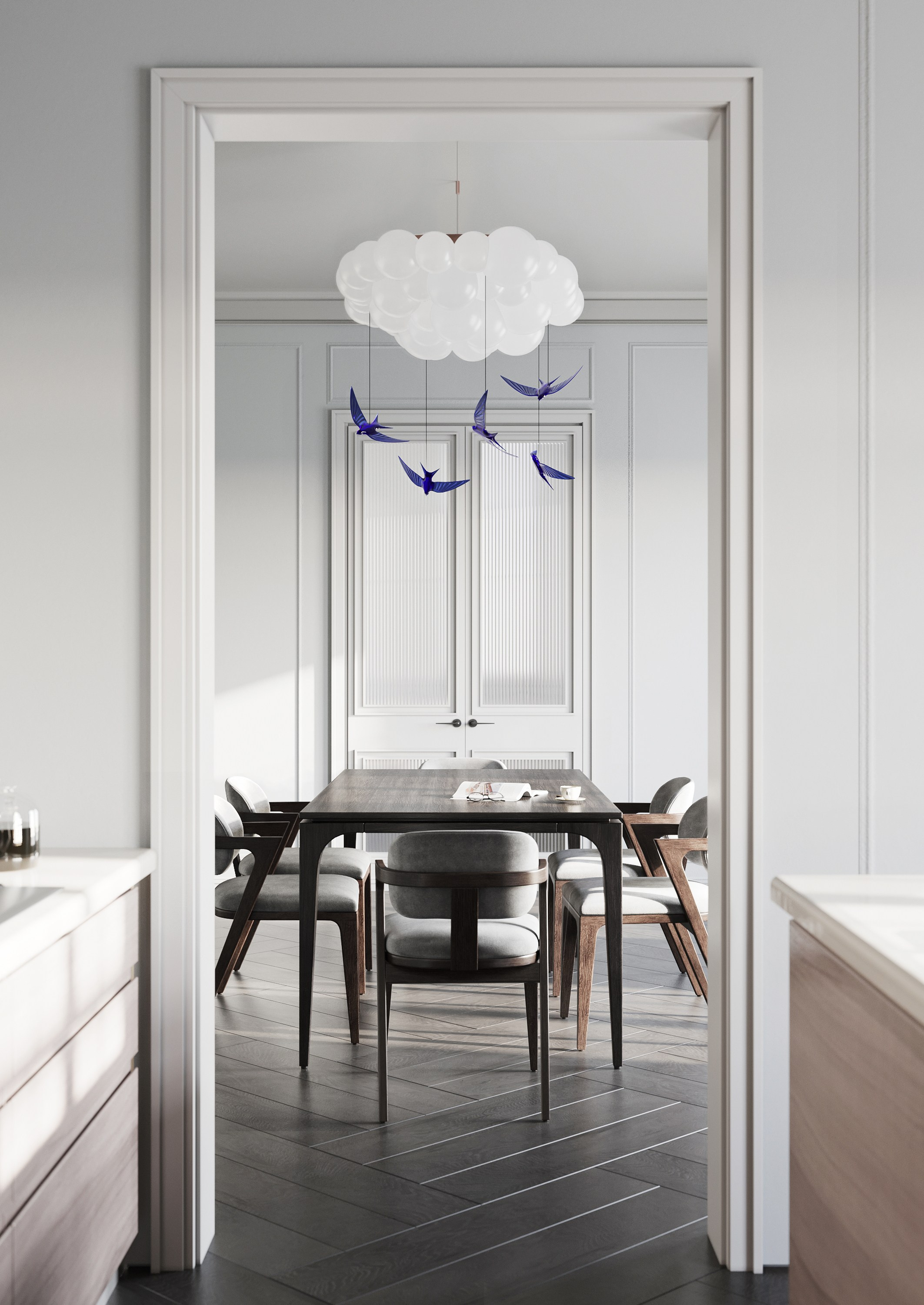 Альбом-портфолио 3D визуализатора Ксении Жарко. 3D визуализатор интерьеров Ксения Жарко