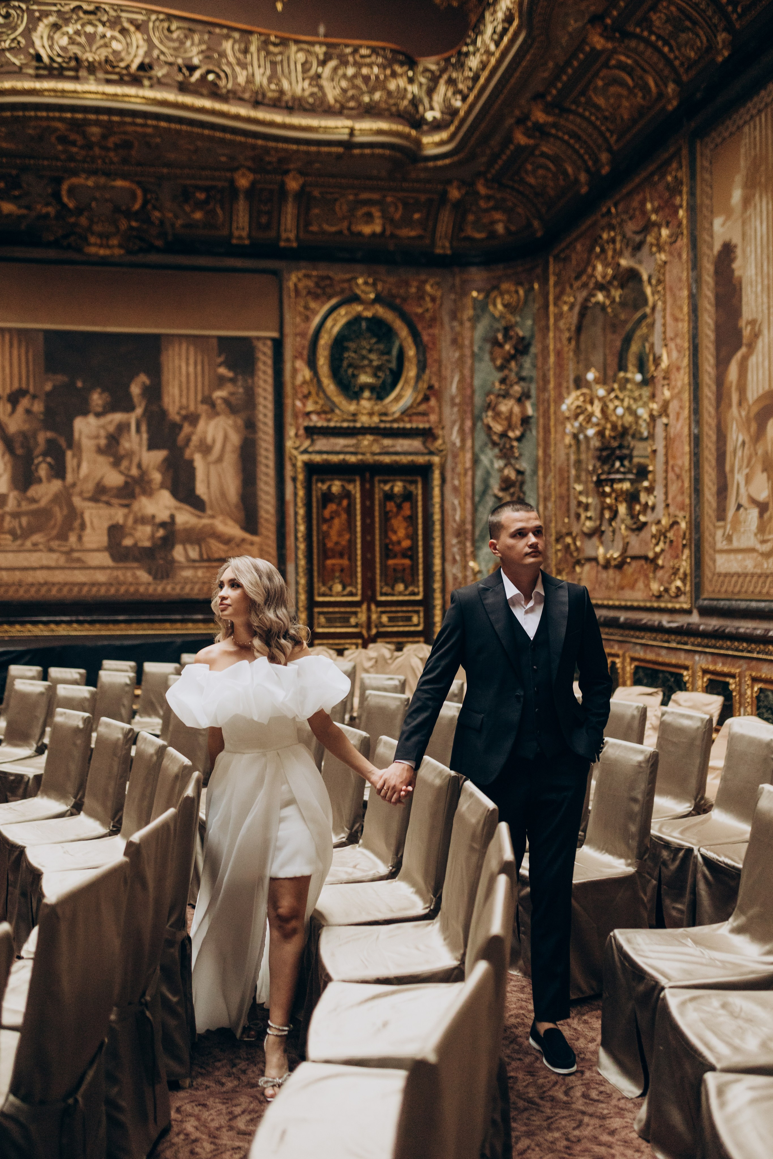 Дмитрий и Ангелина. Дом архитектора. Свадебный и love story фотограф в Санкт-Петербурге