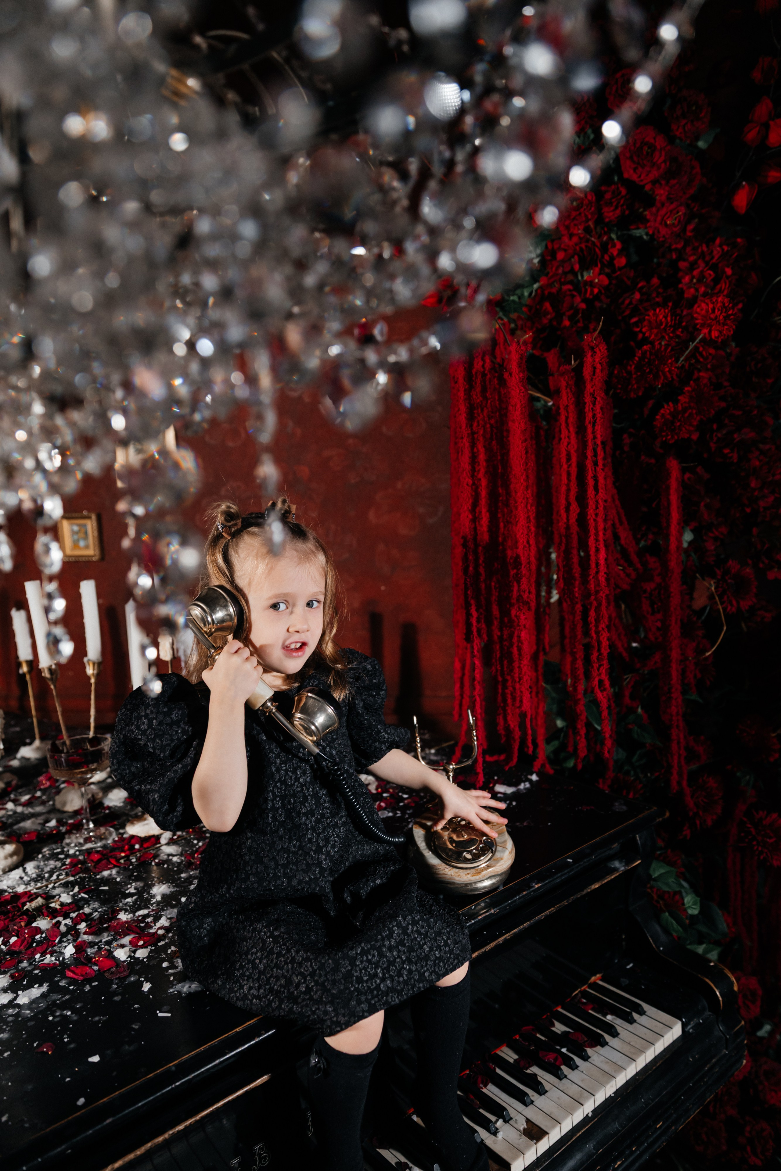 Рояль и цветы. Фотограф Крым, Севастополь