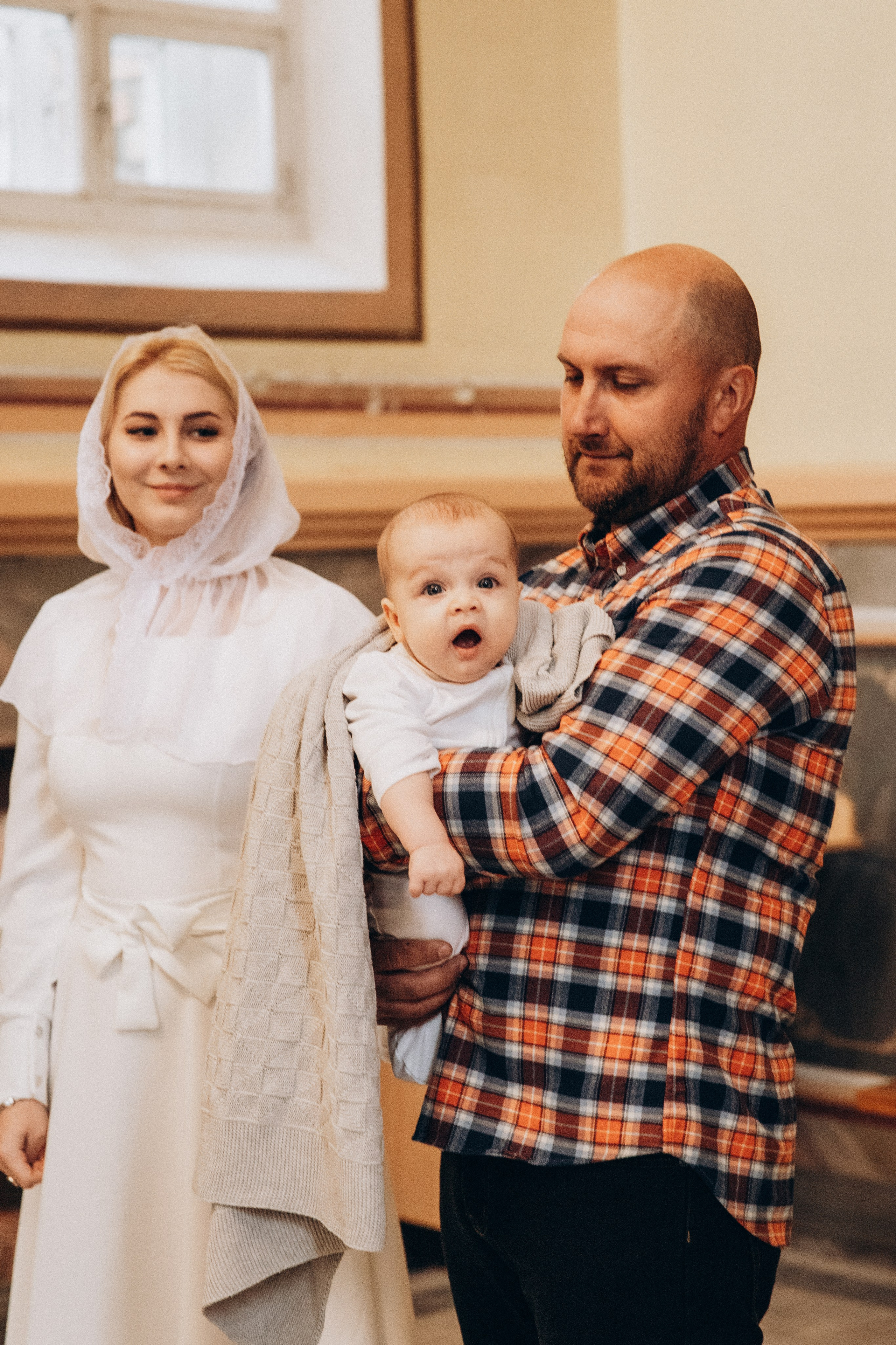 Крещение Андрея. Семейный фотограф документалист в Пензе Лопатинская Татья