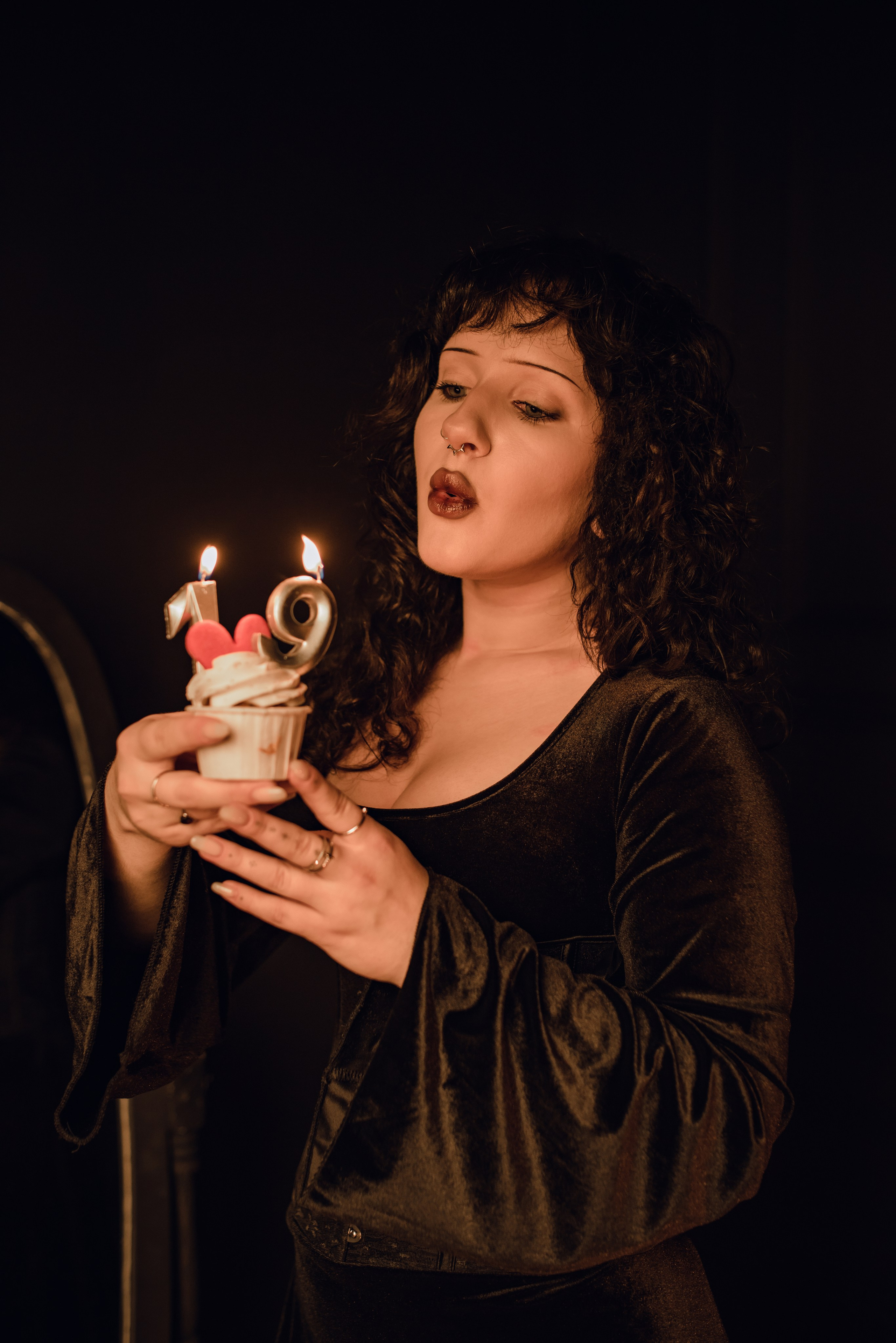 Женская фотосессия к дню рождения, фотографии для себя