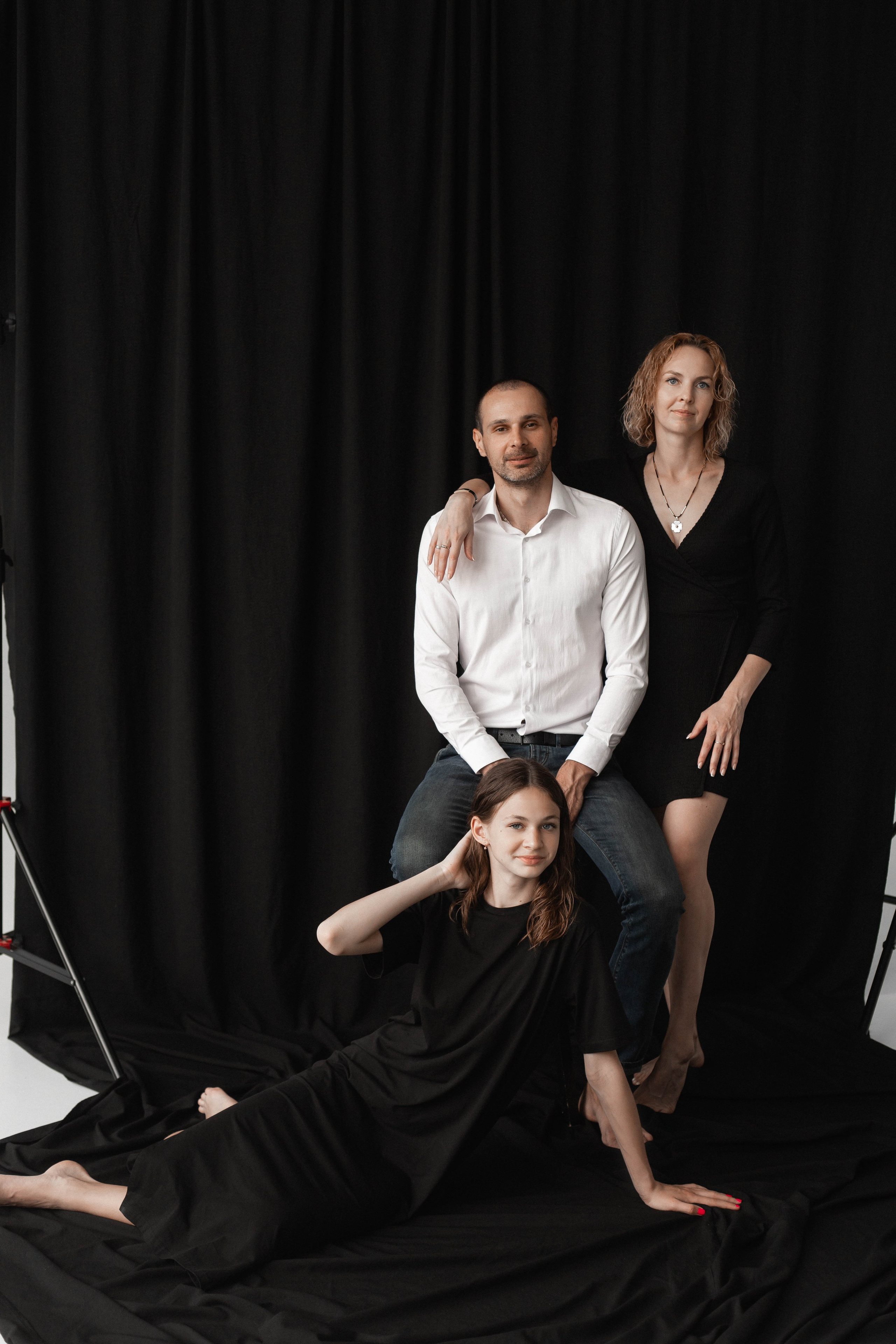 Яна, София, Андрей. Свадебный и портретный фотограф Соломко Диана