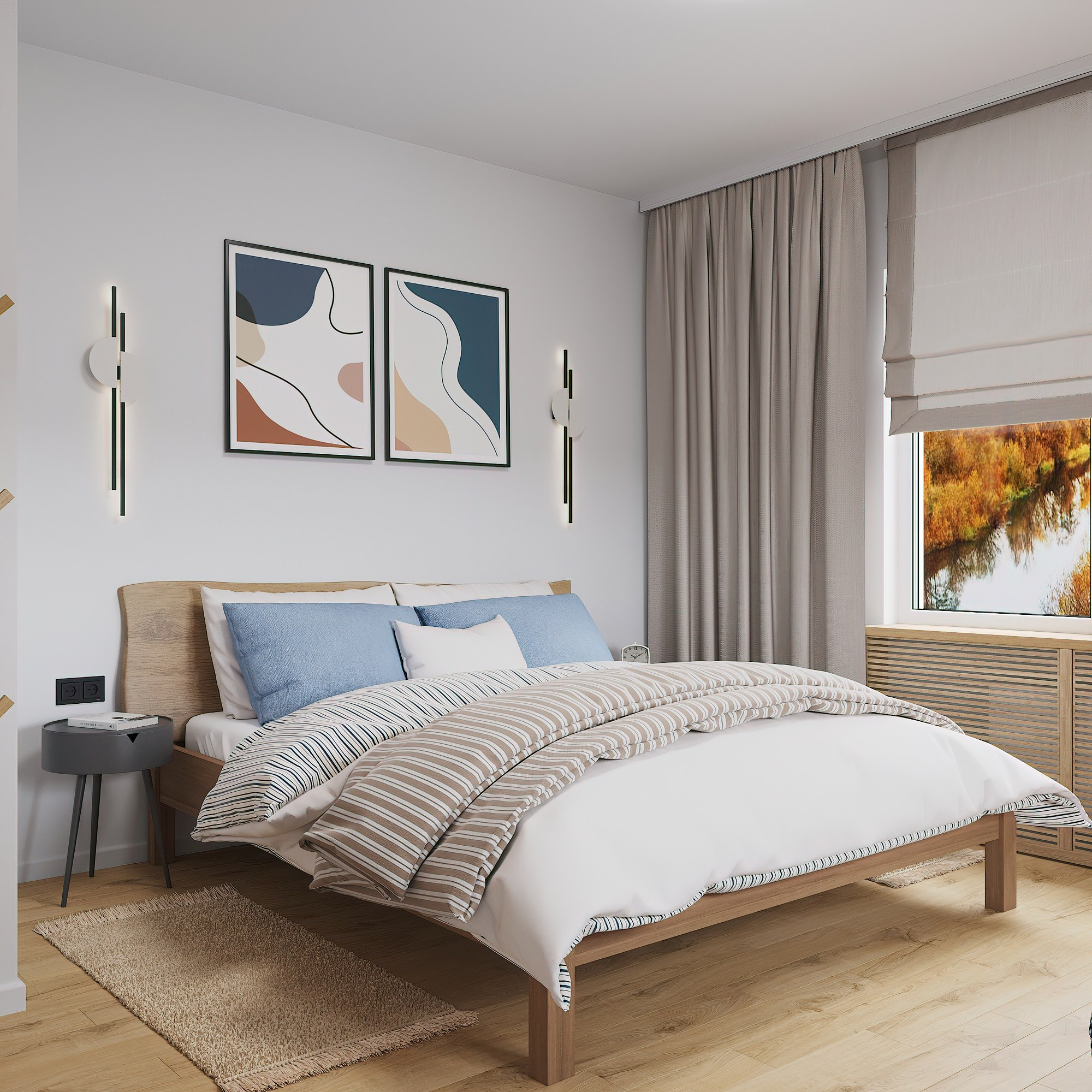 Квартира в ЖК «Невские Паруса». Дизайнер интерьера в Санкт-Петербурге Ольга Рытаровская