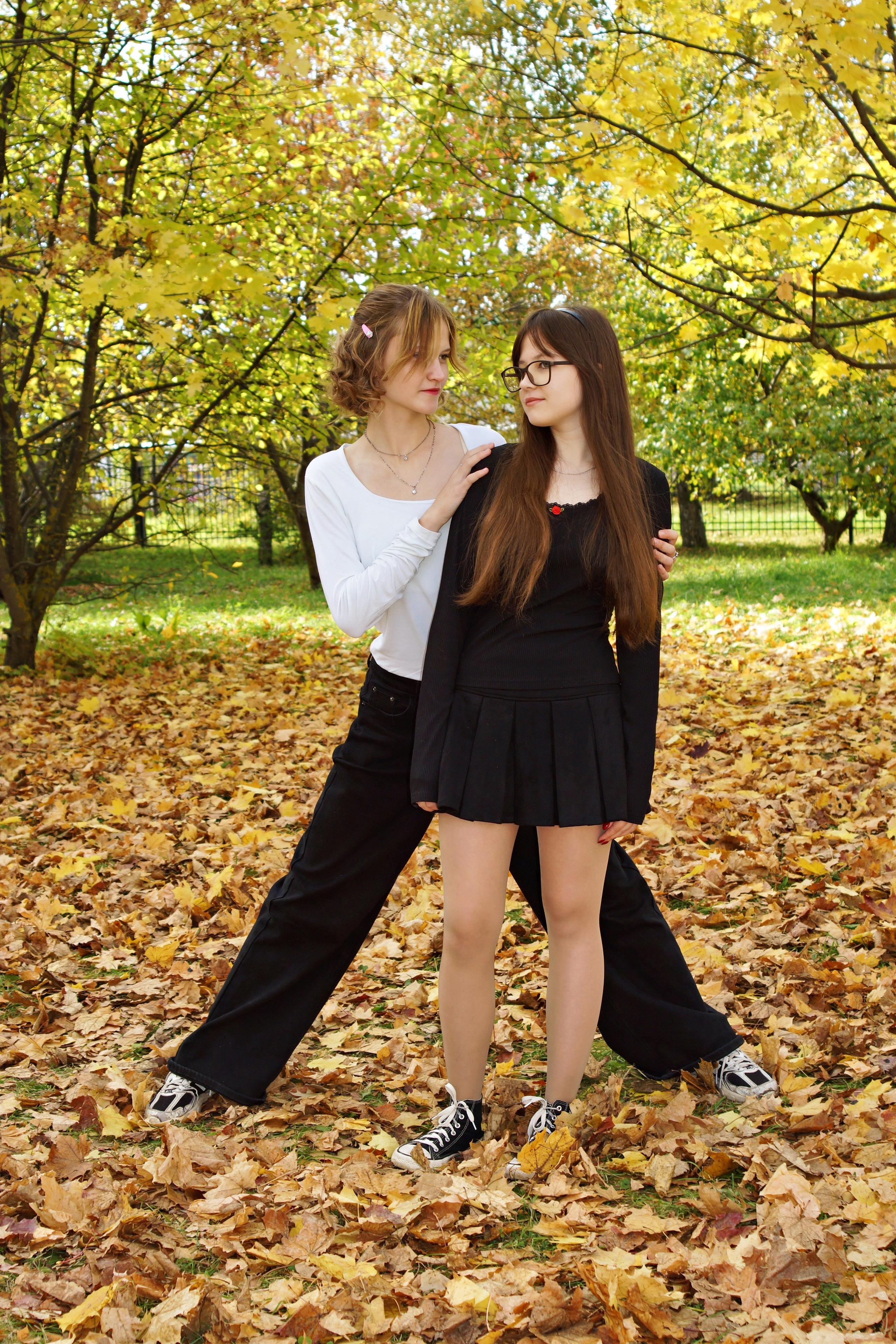 Осенняя фотосессия в школе г. Йошкар-Ола