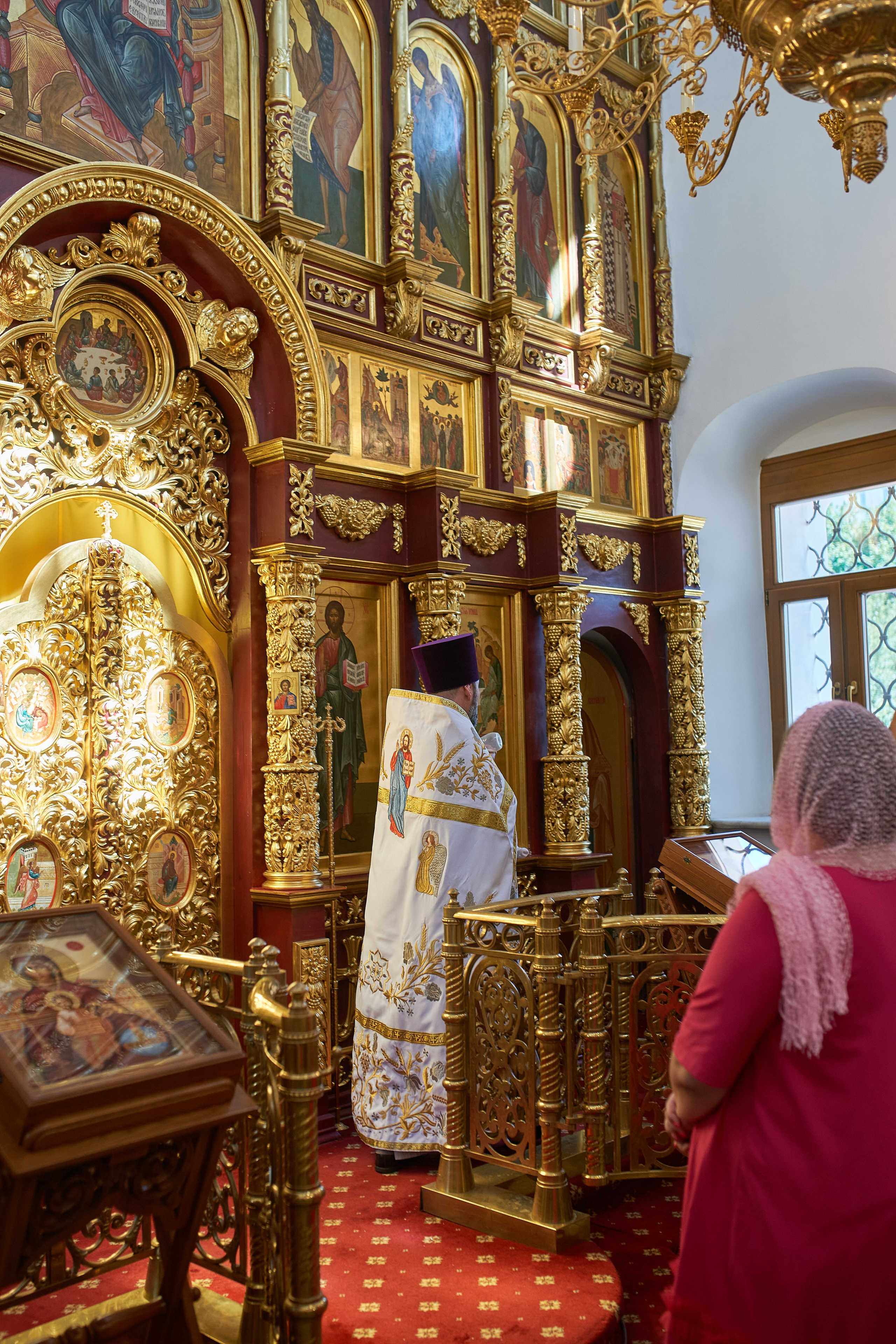 Крещение в  православном храме, Коньково, Москва