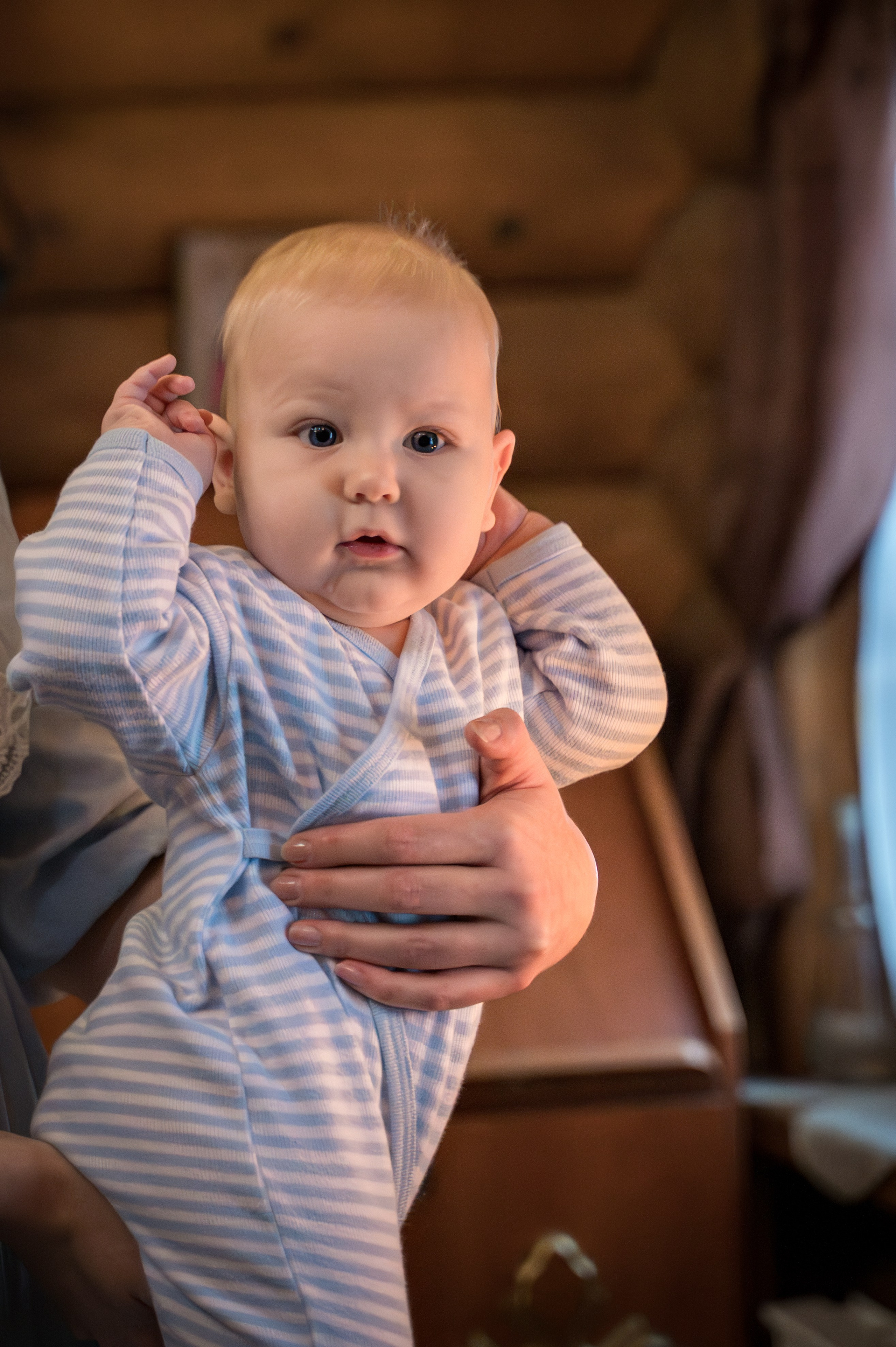 Крещение в Никольском храме д. Островцы