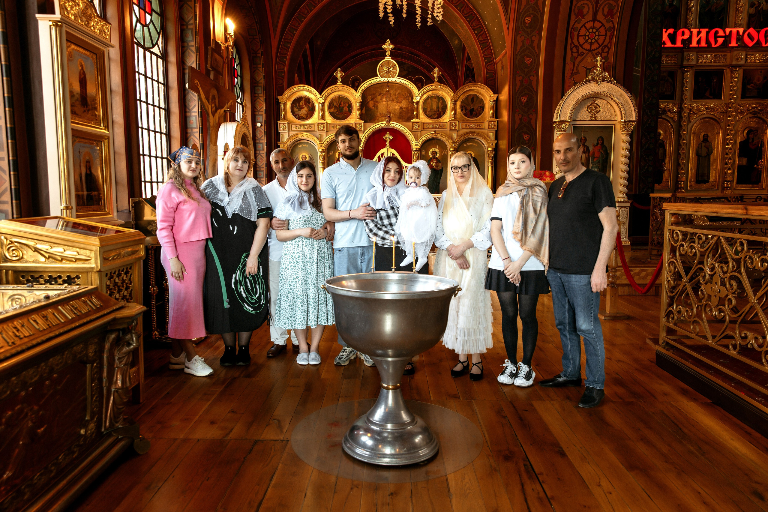 Таинство Крещения Таты. Свадебный и Семейный Фотограф в Краснодаре