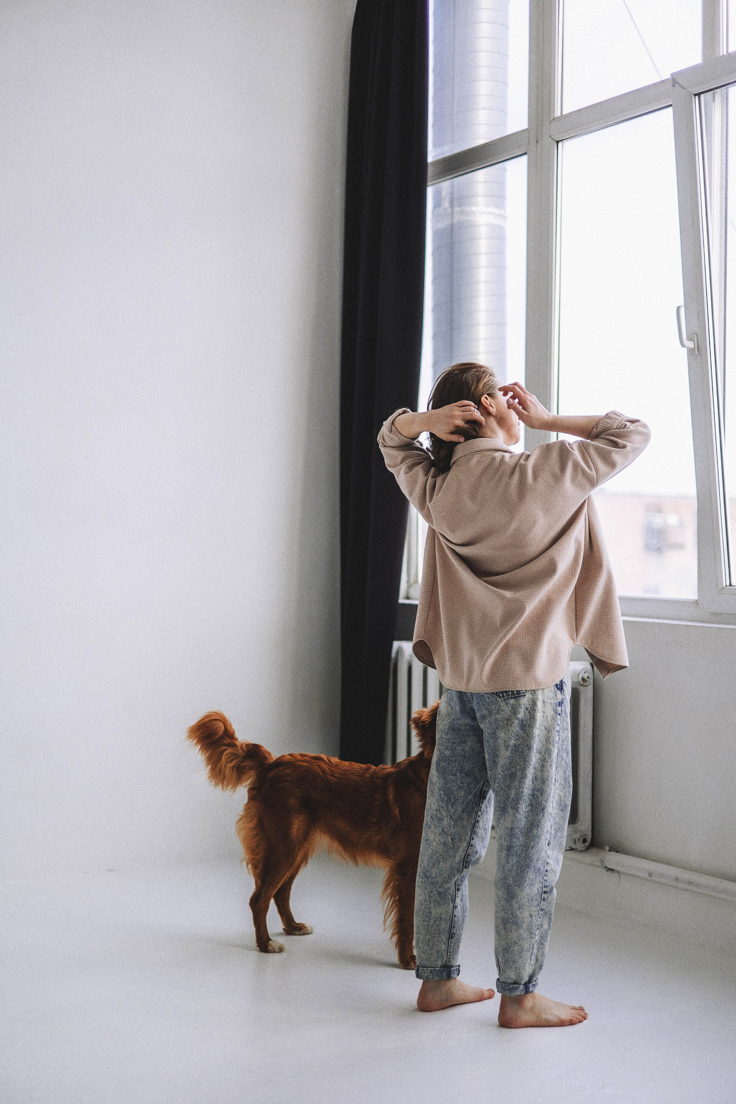 Аня и Лея. Фотограф-анималист Богданова Полина