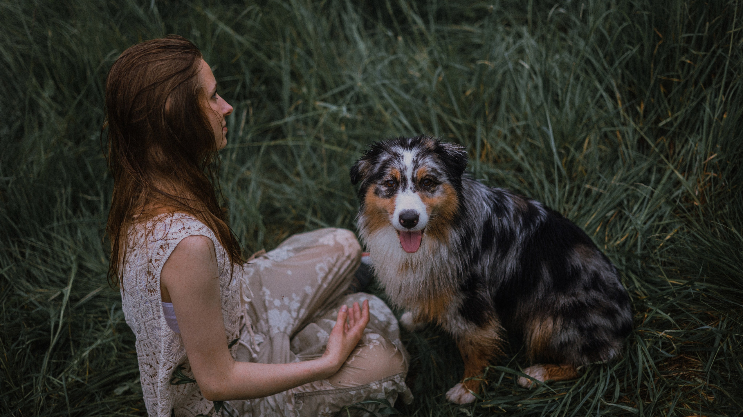 Маша и Долли. Фотограф-анималист Богданова Полина