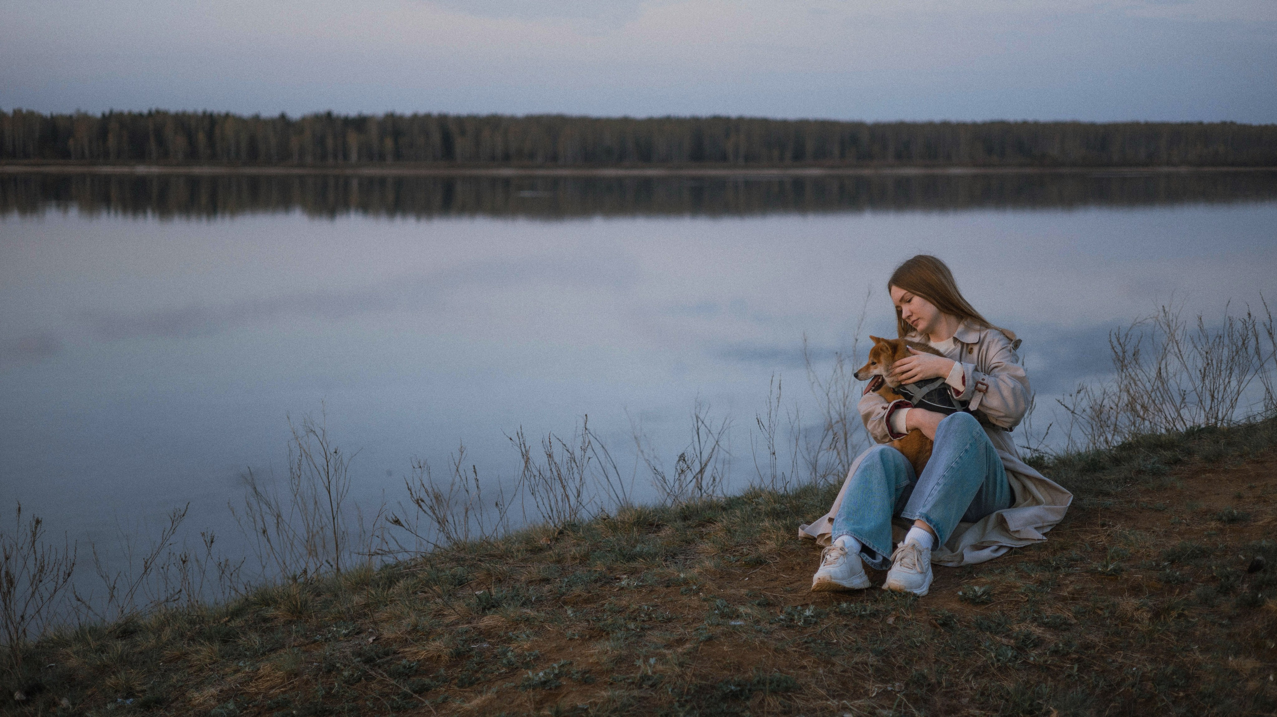 Аня и Шани. Фотограф-анималист Богданова Полина