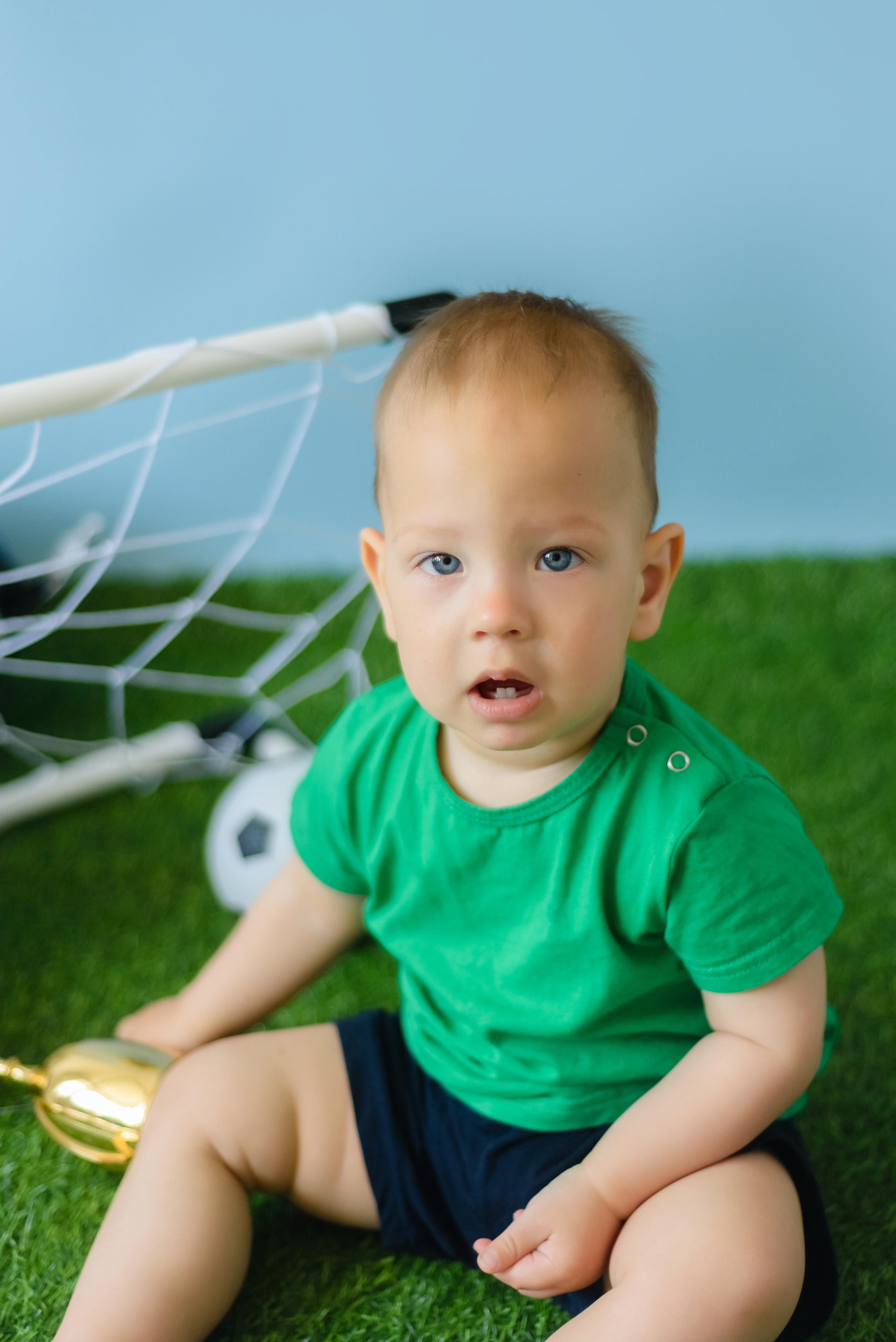 Фотопроект «Футбол» Костя. Детский Фотограф |Фотограф на годик в Брянске Ирина Романова