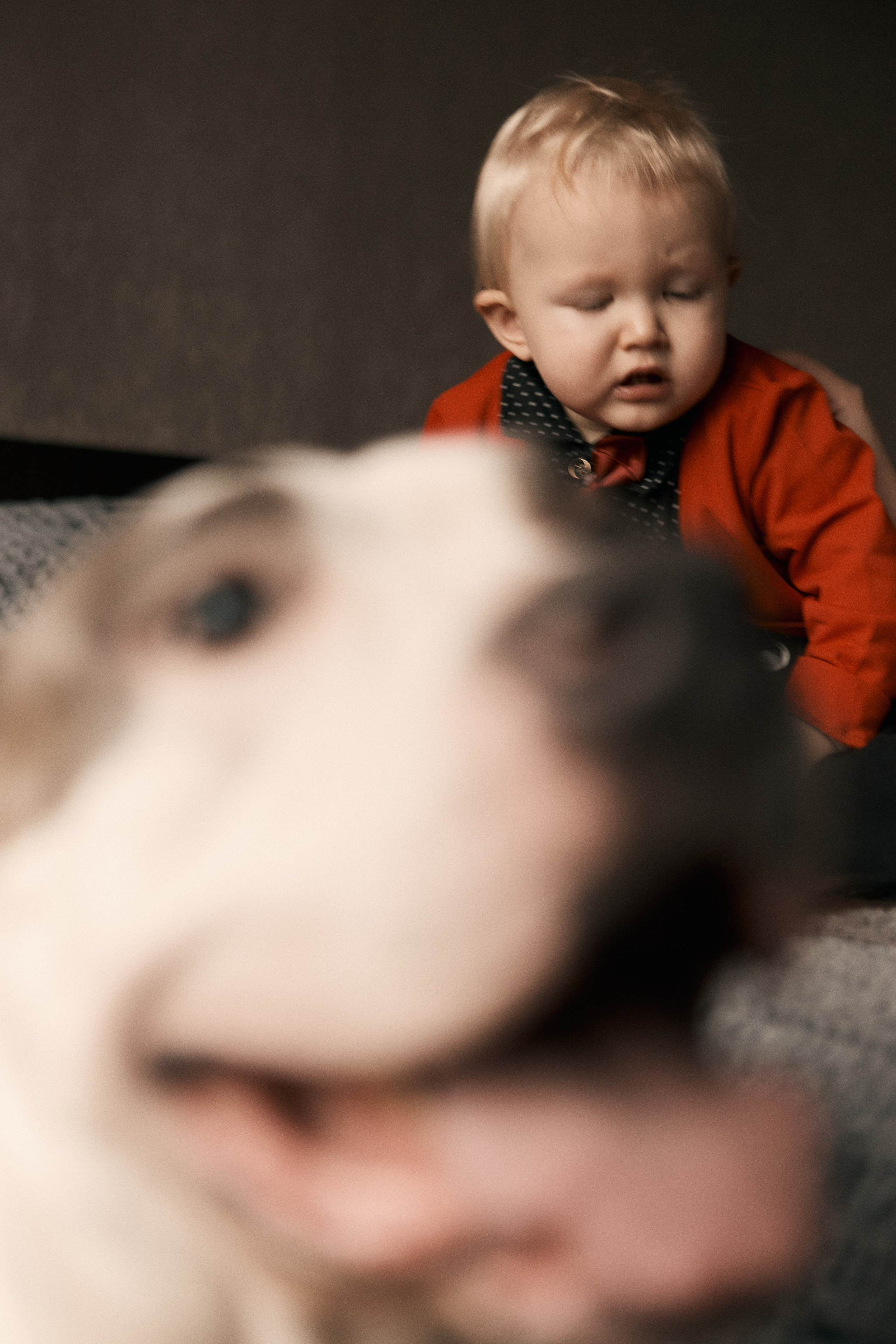 Семейная фотосессия дома и на прогулке в Москве