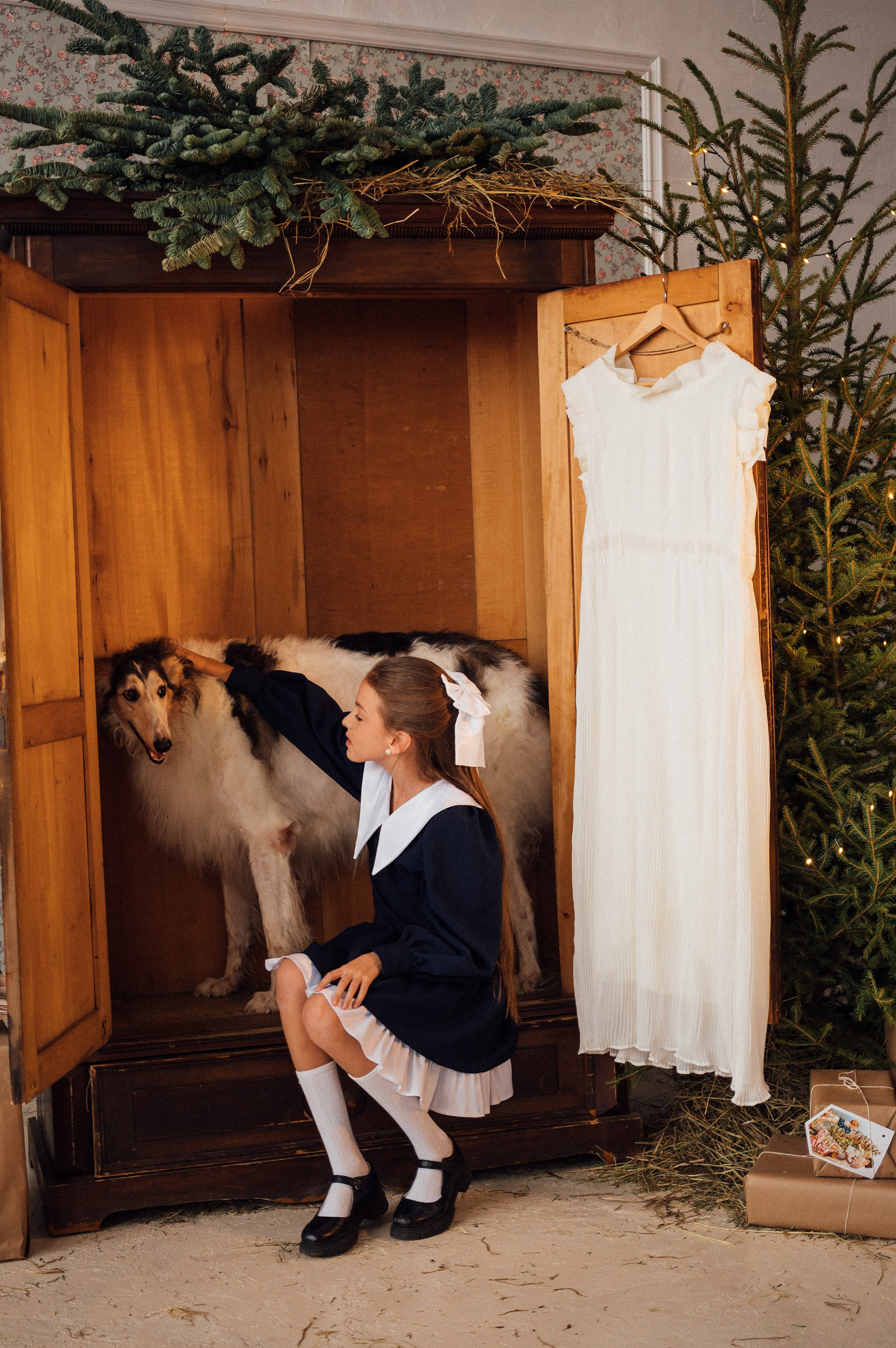 Винтажная новогодняя история. Портретный, семейный, свадебный фотограф. Бизнес, контент съёмка. Тула