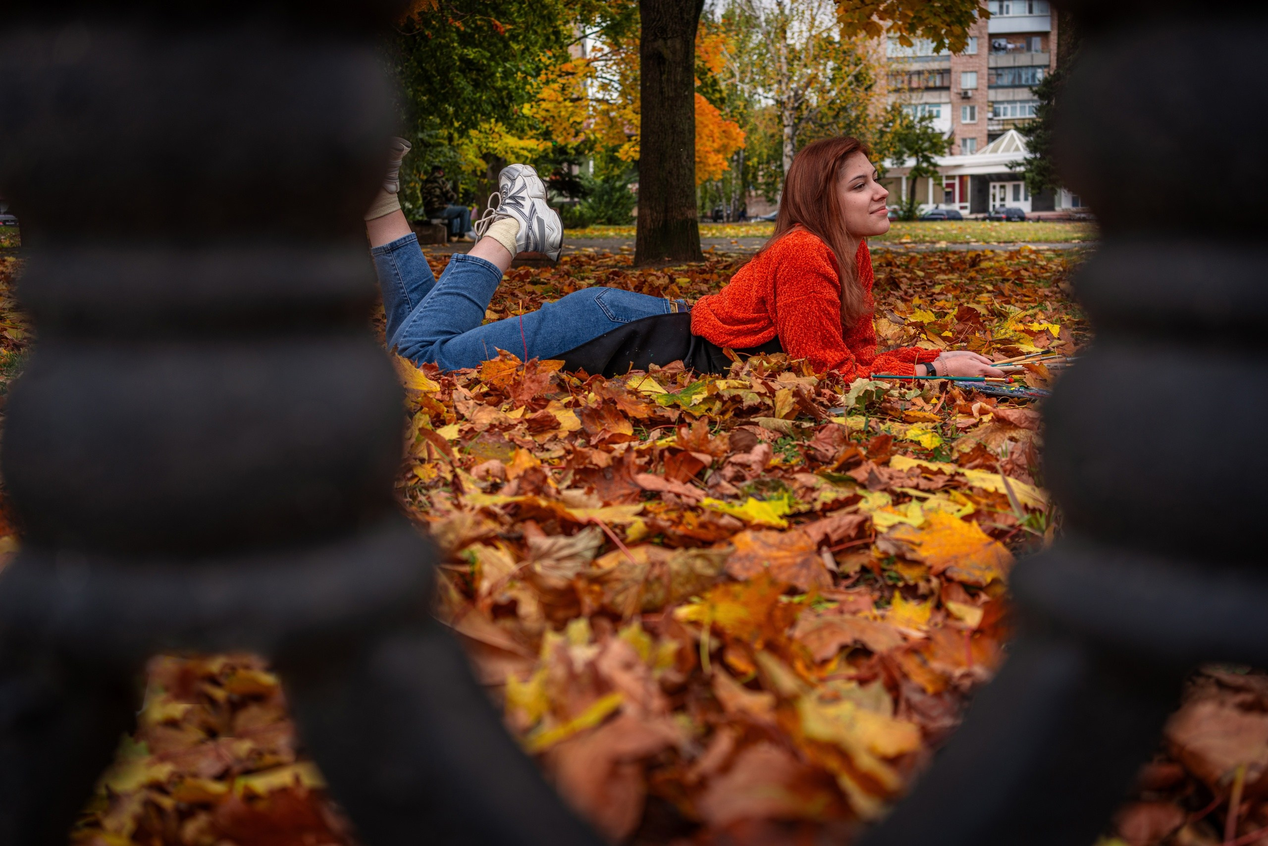 Осенняя прогулка с Ириной