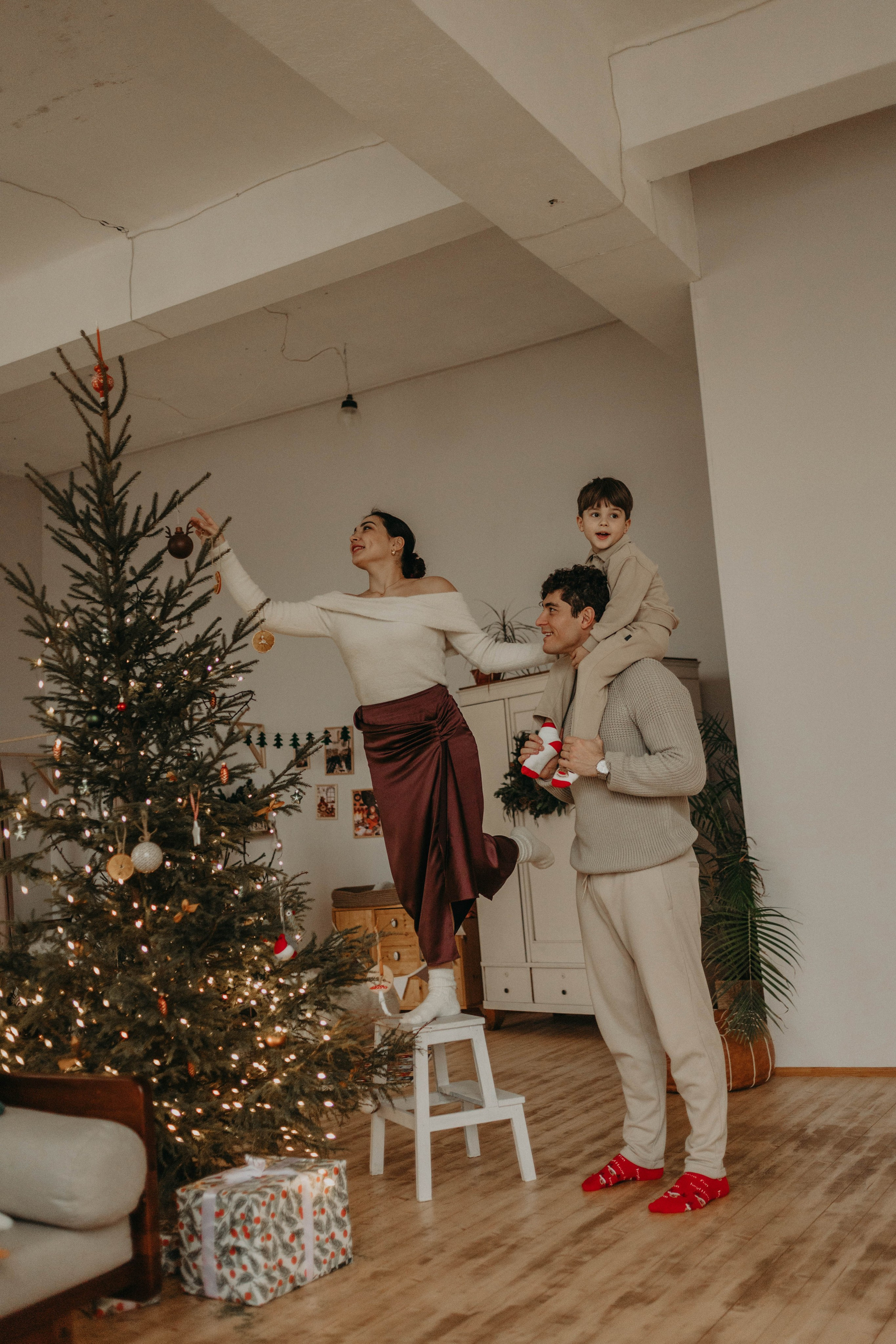 Новогодняя домашняя история. Фотограф в Краснодаре Евгения Михаевич