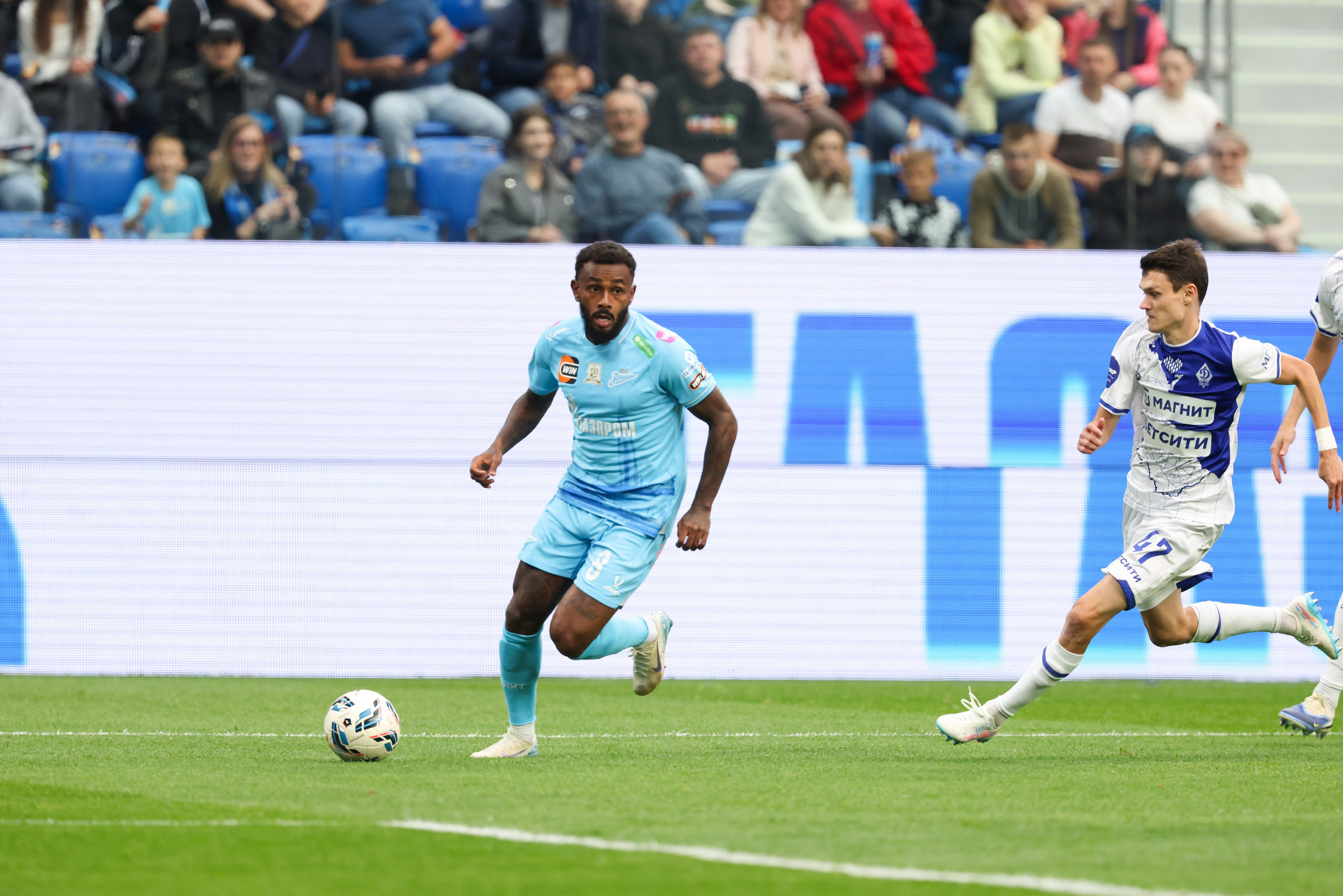 ФК «Зенит» — ФК «Динамо» Махачкала 23.08.2025. Спортивный и репортажный фотограф Антон Тереханов