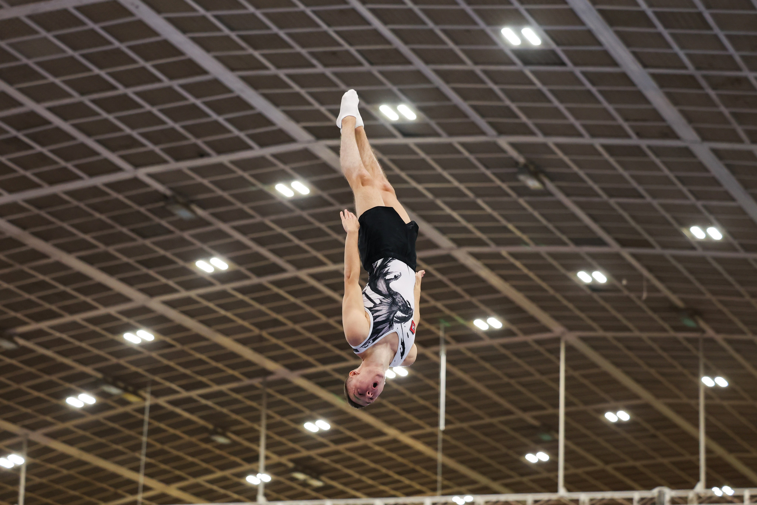 Командный чемпионат России по прыжкам на батуте 20-23.09.2024 года. Спортивный и репортажный фотограф Антон Тереханов