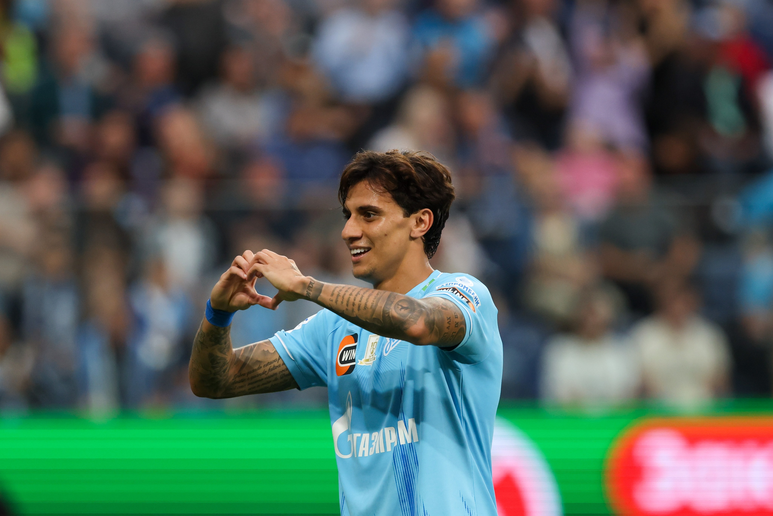 ФК «Зенит» — ФК «Динамо» Махачкала 23.08.2025. Спортивный и репортажный фотограф Антон Тереханов