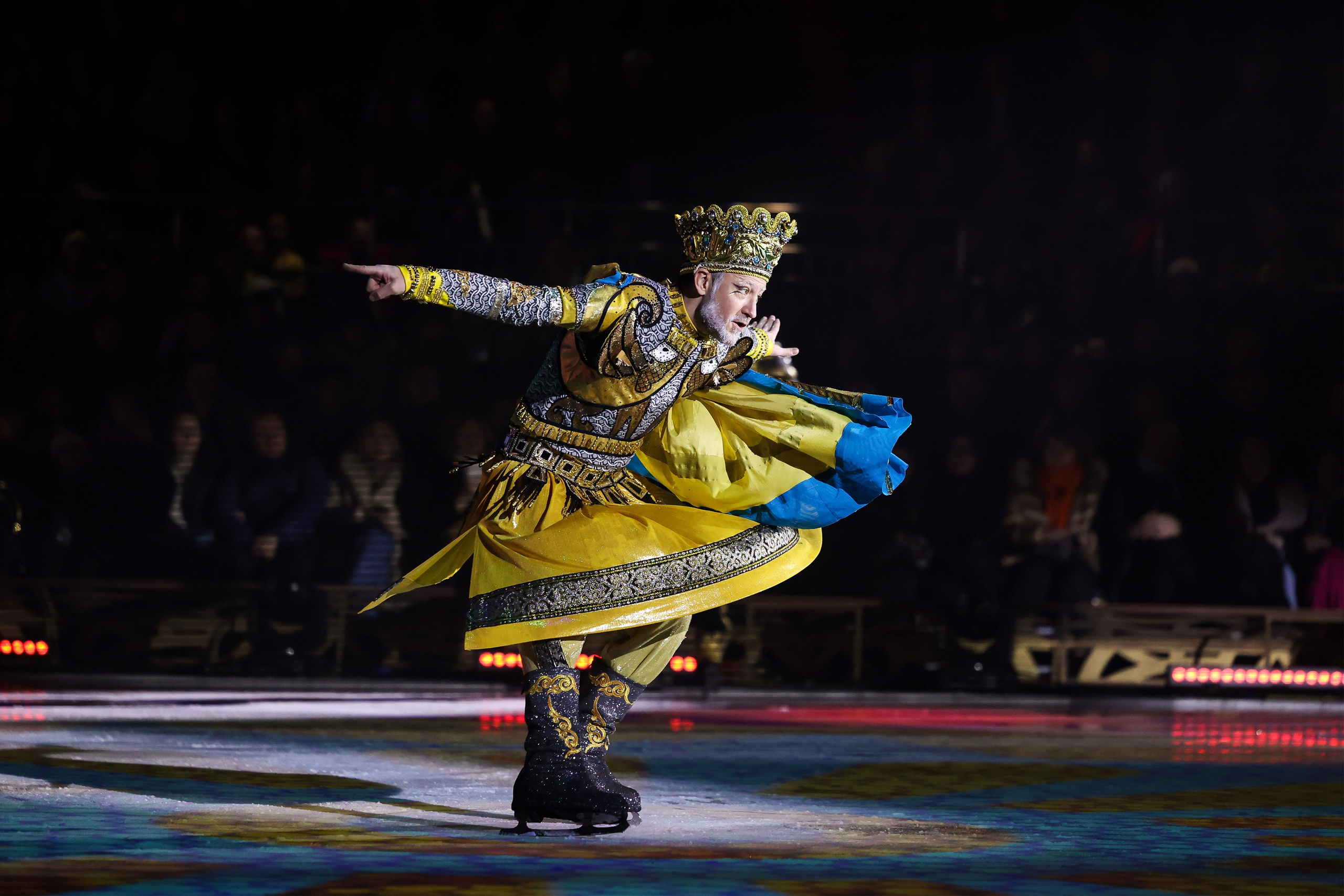 «История любви Шахеризады» шоу на льду 03.01.2024. Спортивный и репортажный фотограф Антон Тереханов