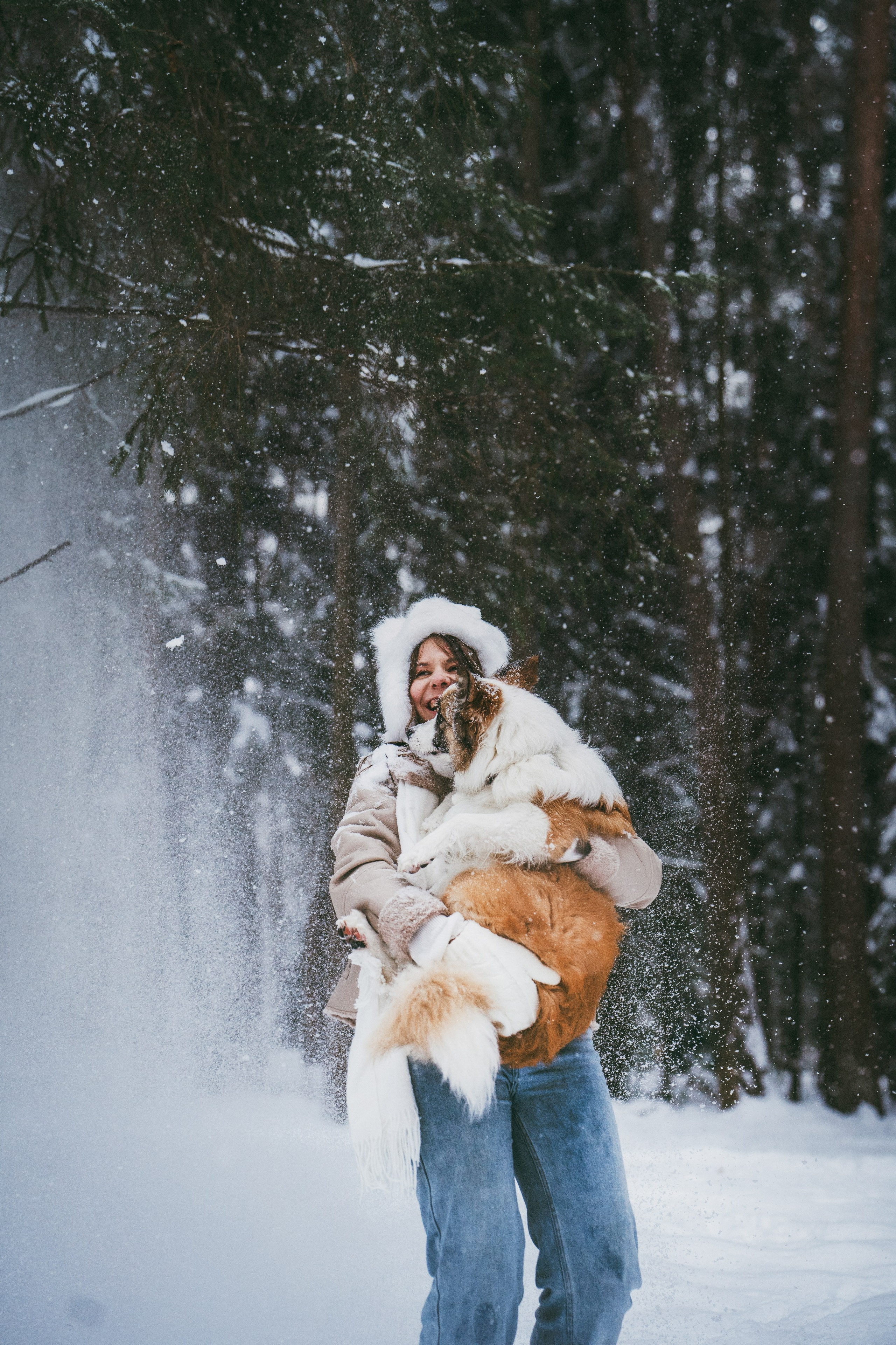 Катя, Анатолий и Елай. Фотограф анималист в Москве и Санкт-Петербурге Свиридова Анна