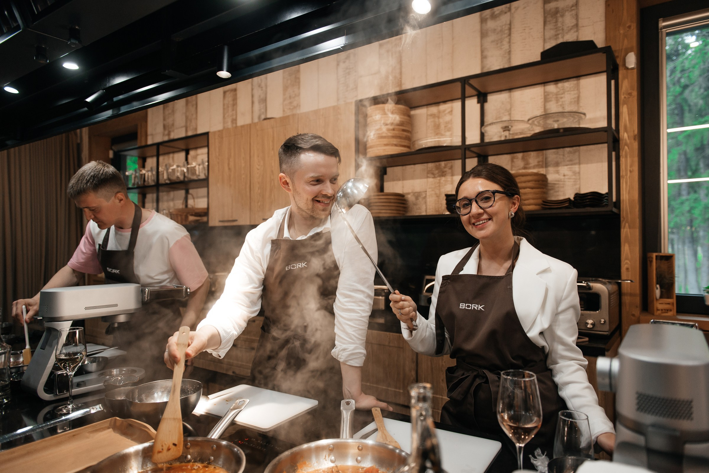 свадебный ужин в ресторане Чаща в Охта парке