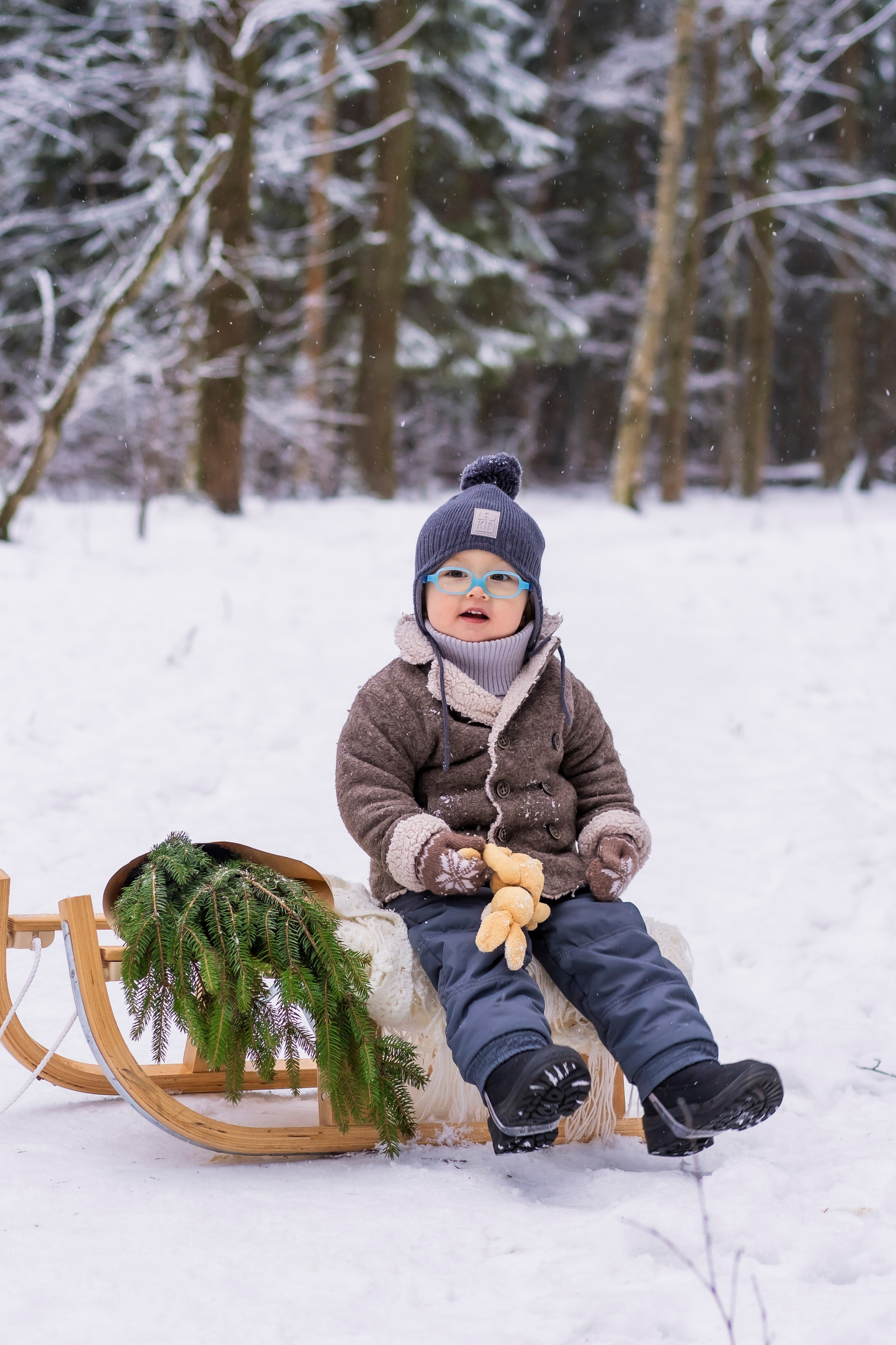 Зимний лес. Brand photographer