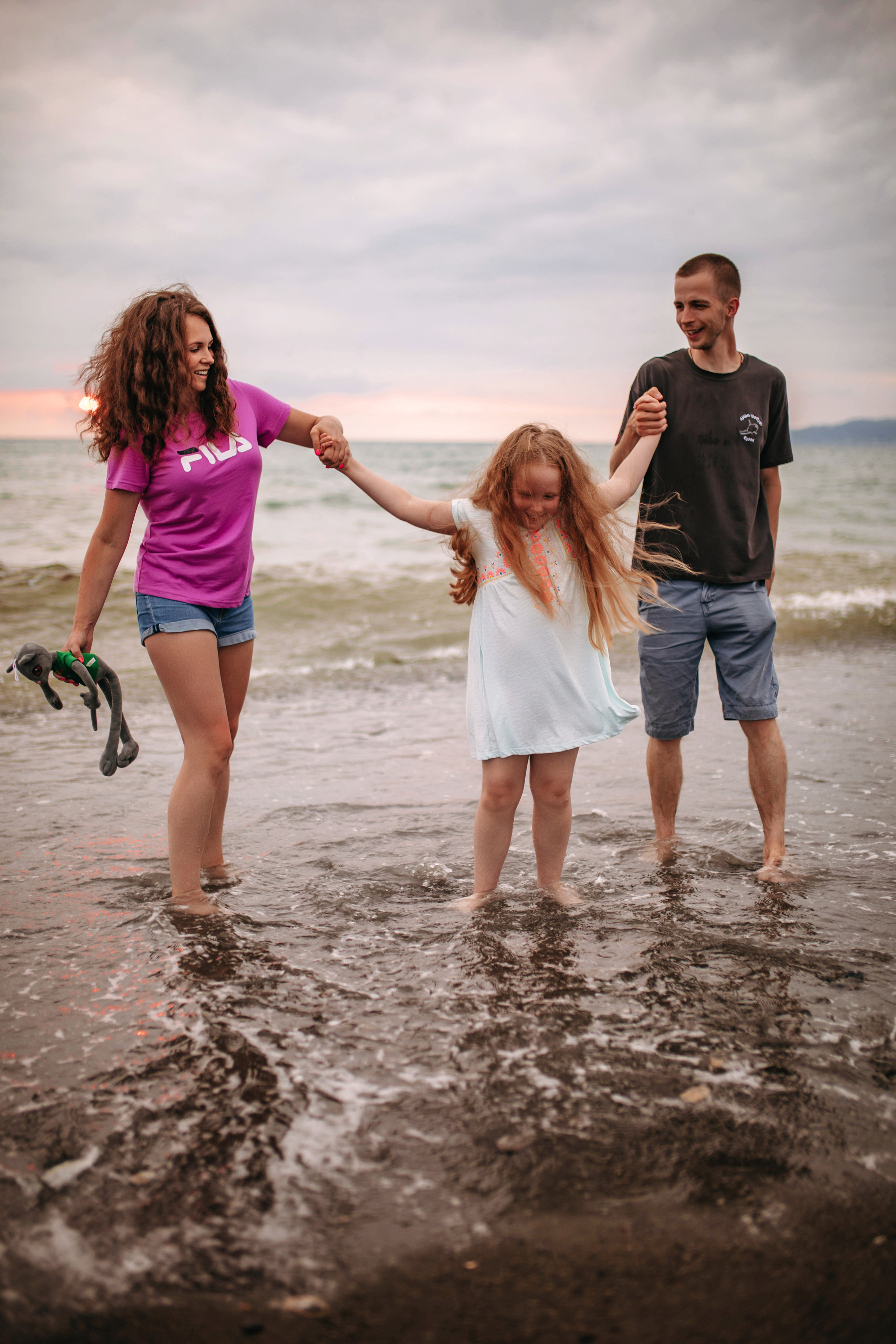 Семейная прогулка, пляж Ривьера. Фотограф в Ставрополе Алина Клочкова