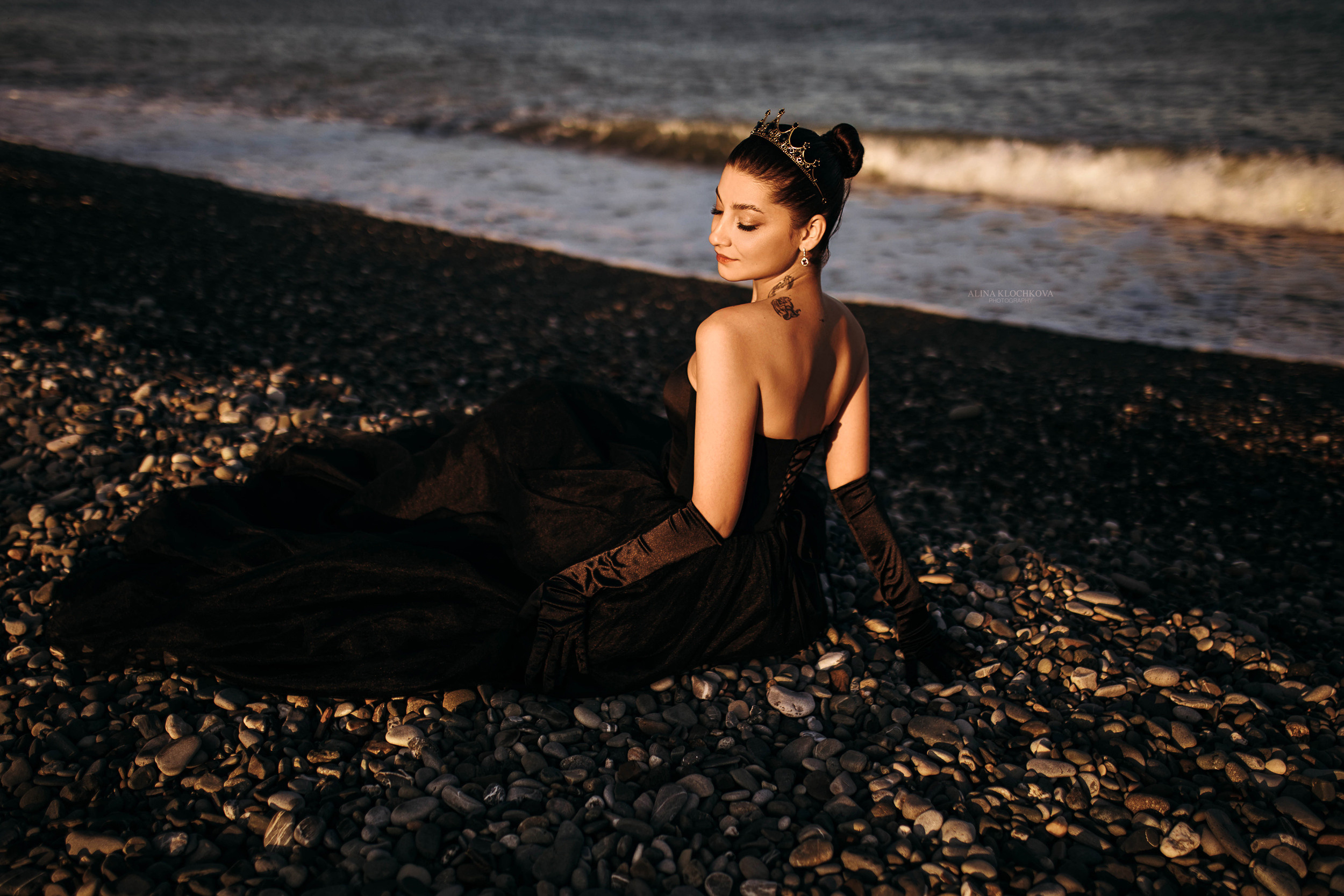 Чёрный лебедь. Фотограф в Ставрополе Алина Клочкова