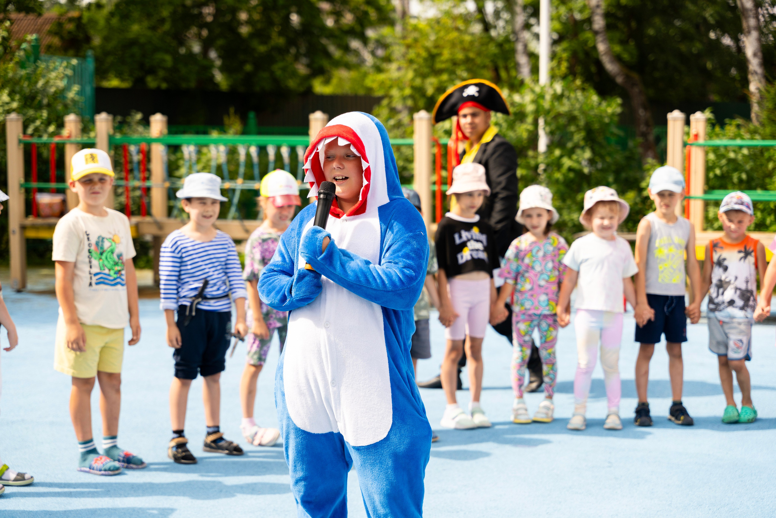 Игры на свежем воздухе. Фотограф Юлия Попова