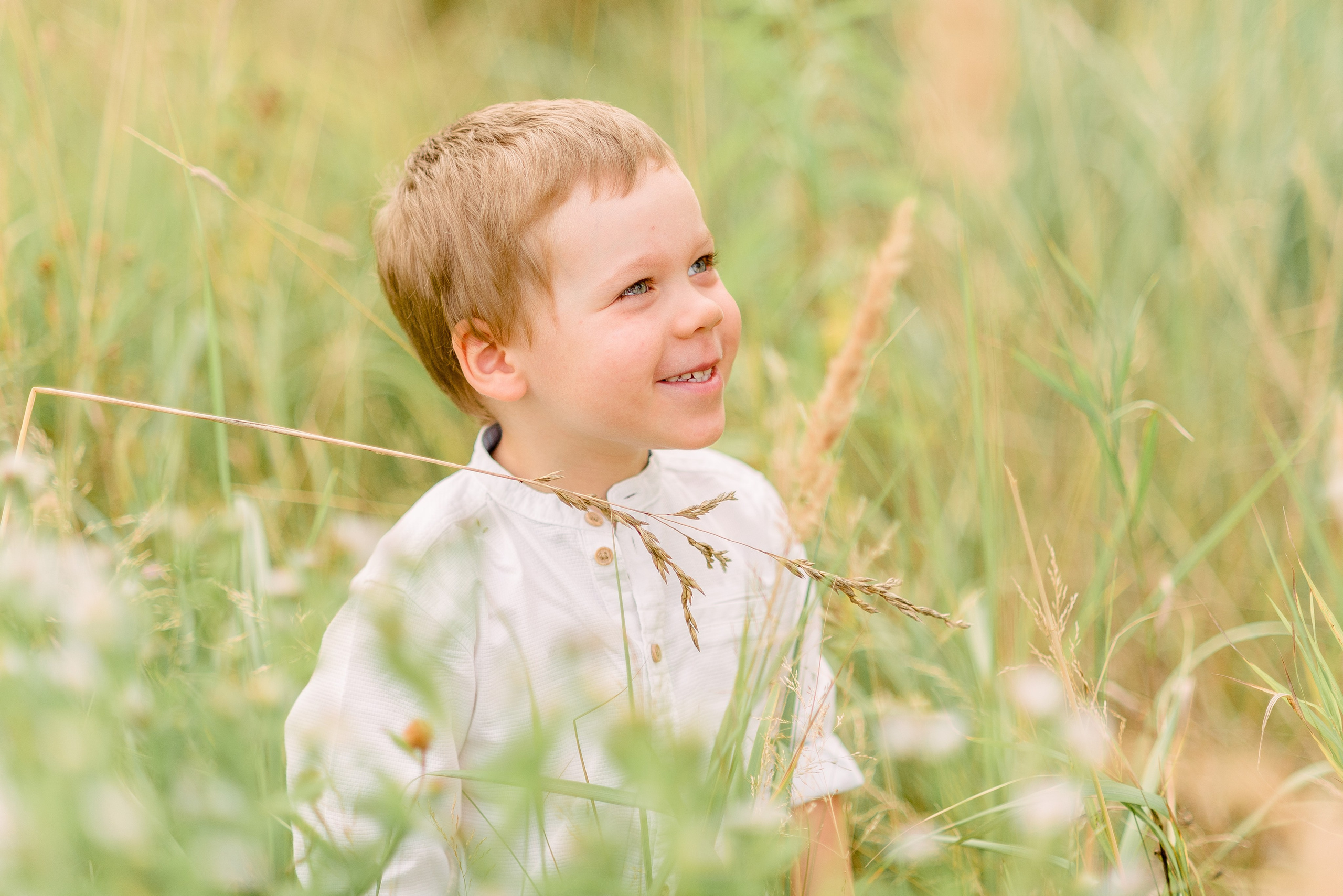 В поле. Фотограф Юлия Попова
