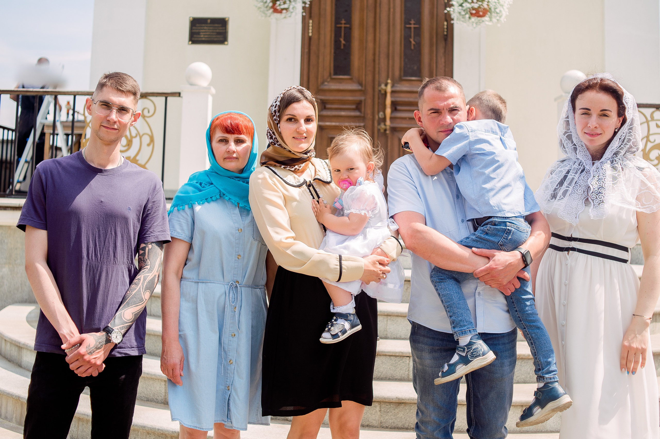 Крещение Ники. Фотограф Юлия Попова