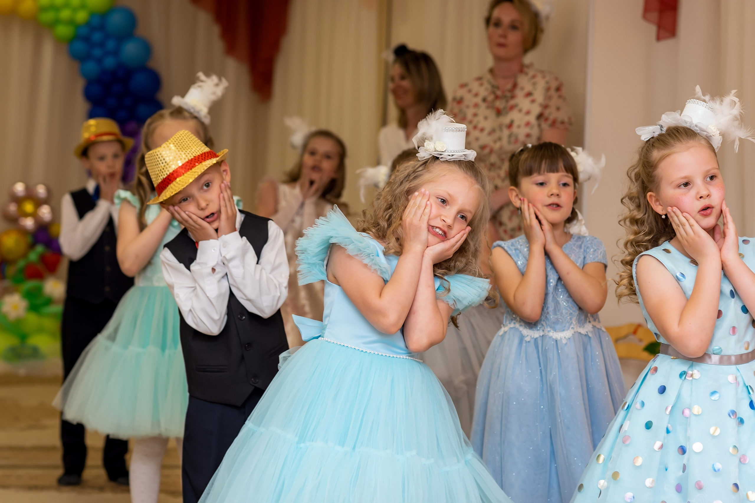 Выпускные в саду. Фотограф Юлия Попова