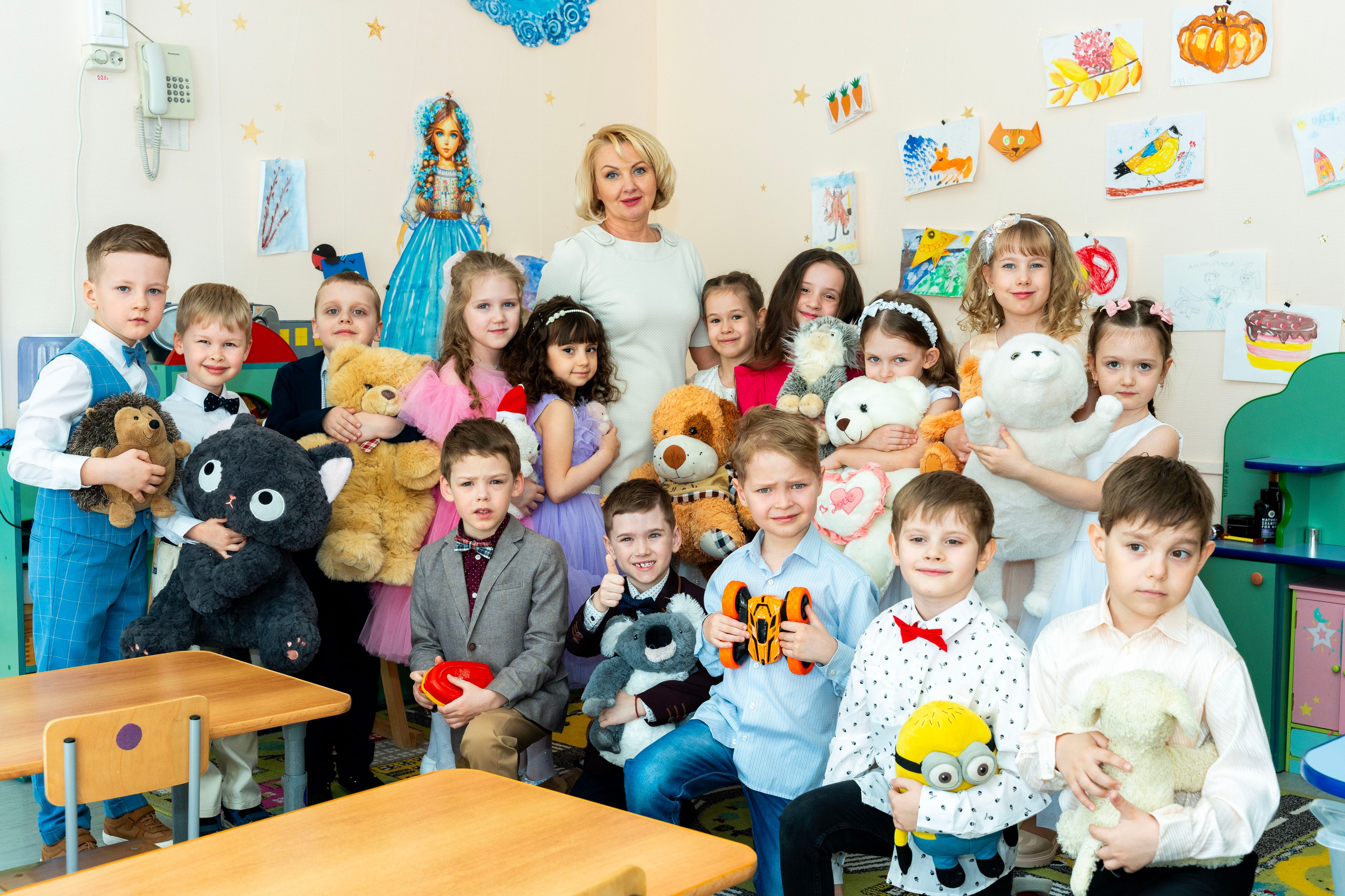 Выпускные в саду. Фотограф Юлия Попова