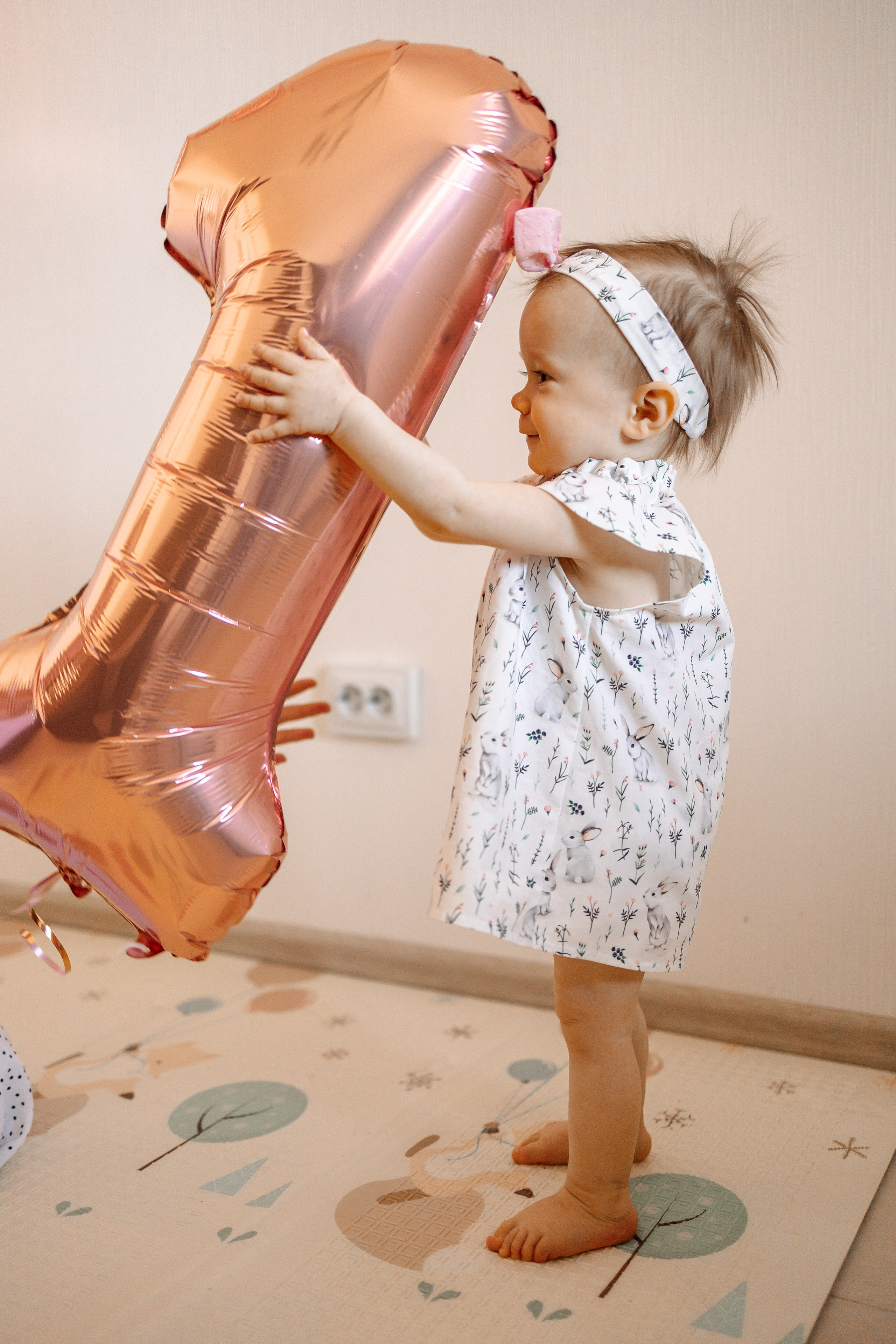 Первый день рождения малышки. Семейный Фотограф в Москве Евгения Симоненко