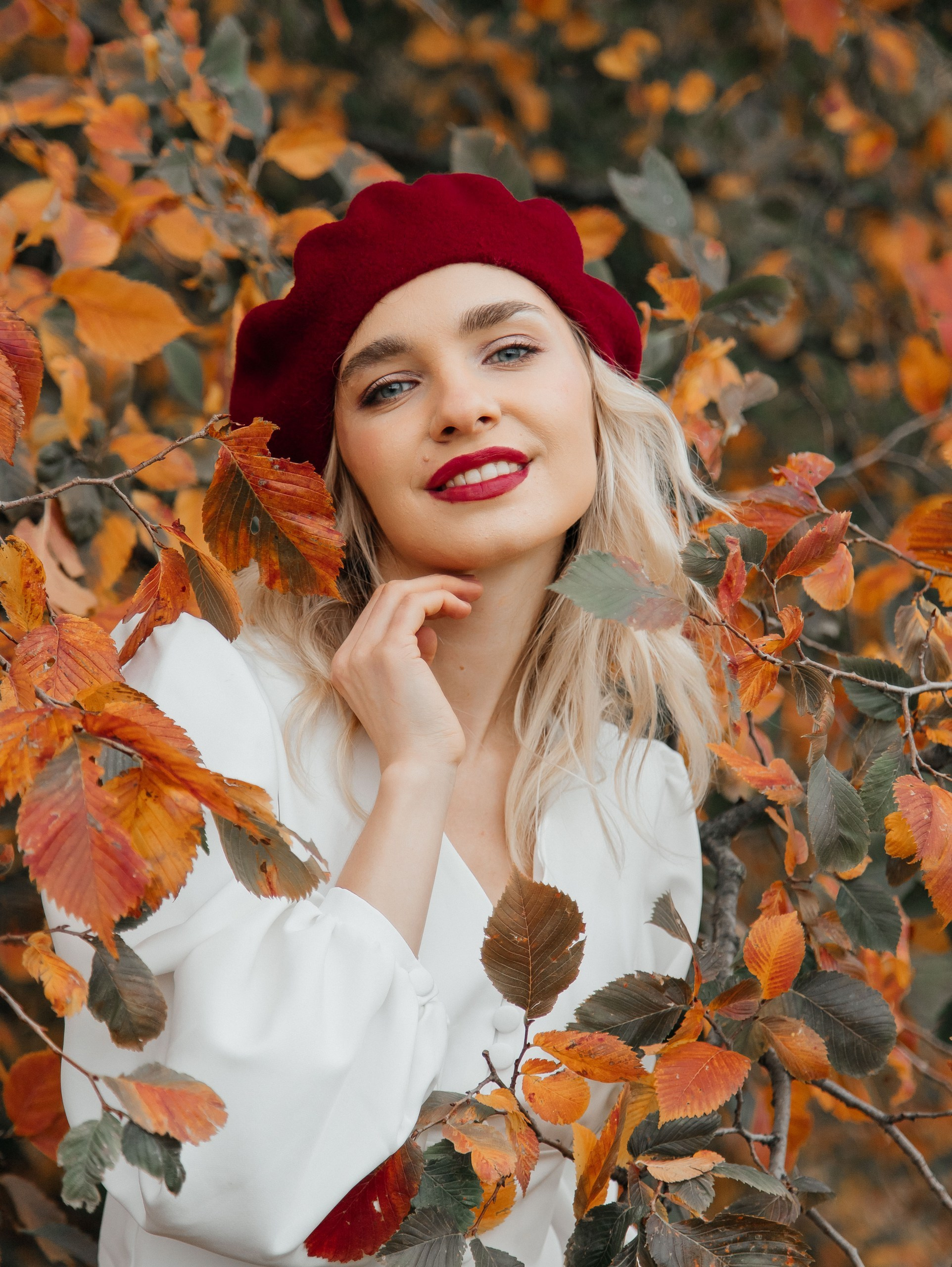 Осенний парк Коломенский. Фотограф текстиля в Москве Ольга Иванова