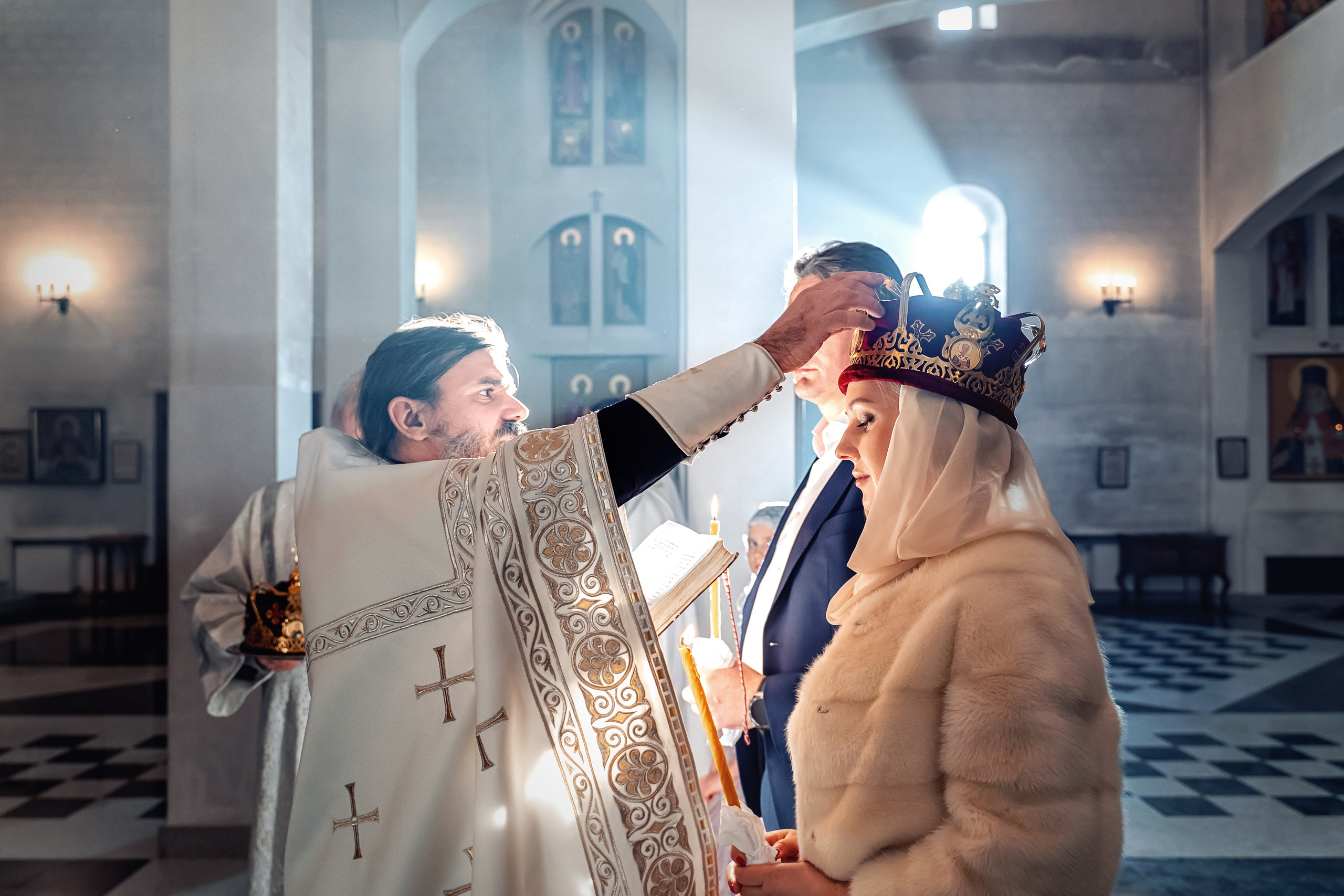 Фотограф на венчание в храме Сергия Радонежского на Ходынском поле. Фотограф \ Видеограф на Крещение, Венчание Москва| Семейные съемки