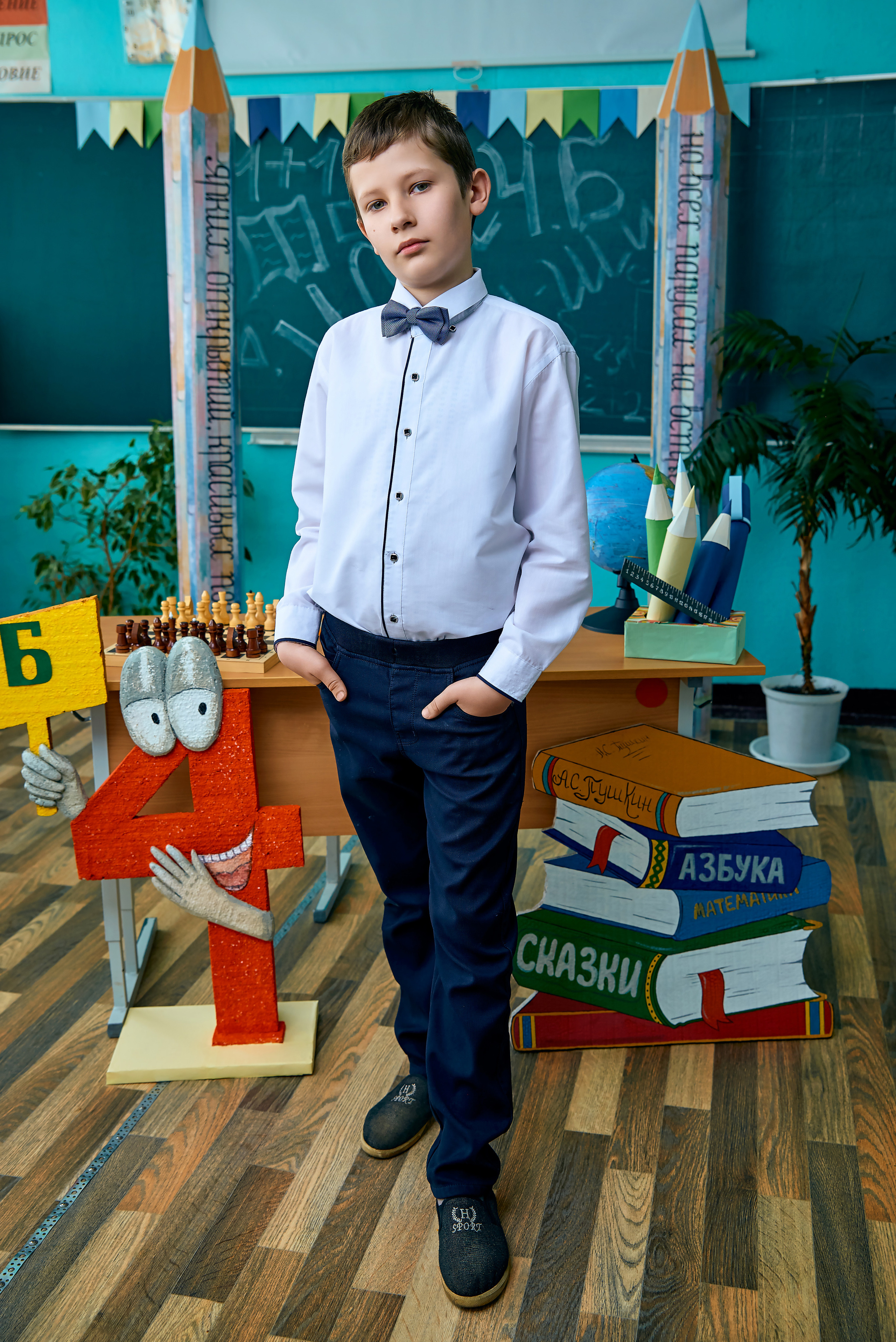 4Б класс Хотынецкой СОШ 2023. Фотограф в Орле Павел Черкасов