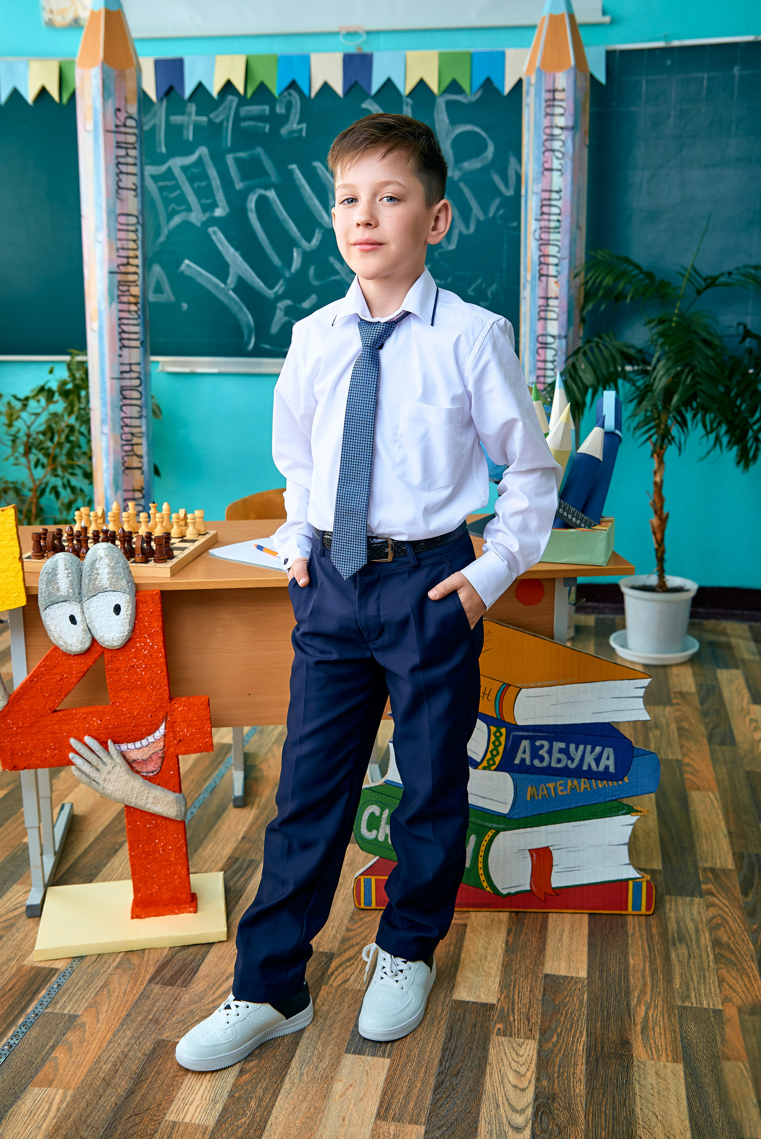 4Б класс Хотынецкой СОШ 2023. Фотограф в Орле Павел Черкасов