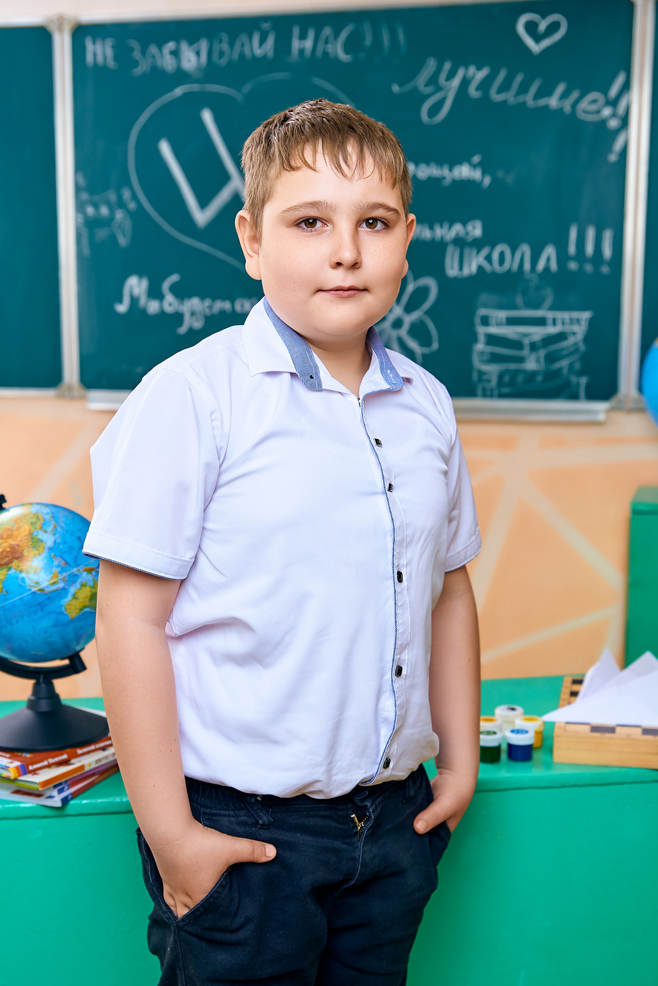 4В класс Хотынецкой СОШ 2023. Фотограф в Орле Павел Черкасов