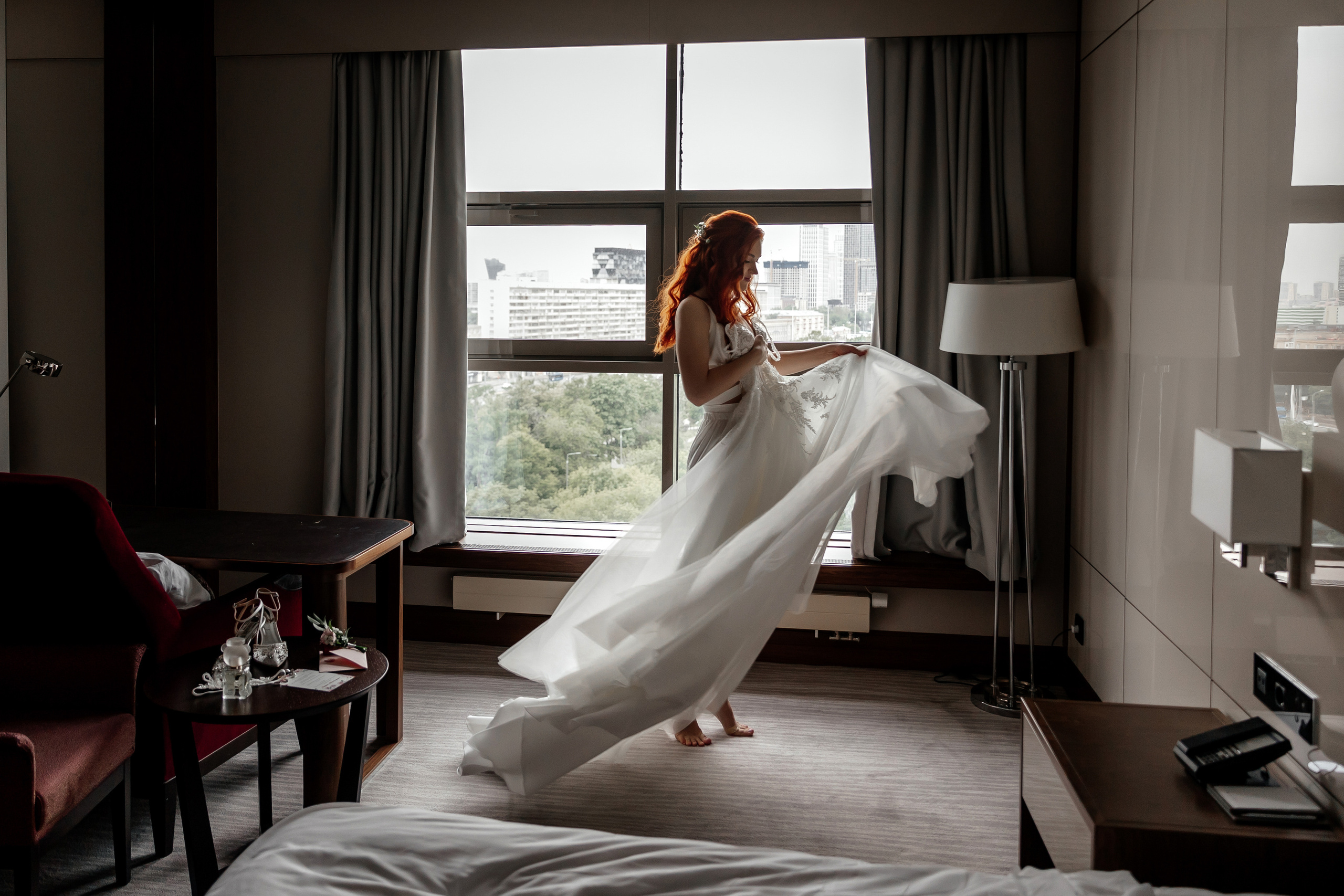 Рыжик и любитель лего. Свадебный фотограф москва