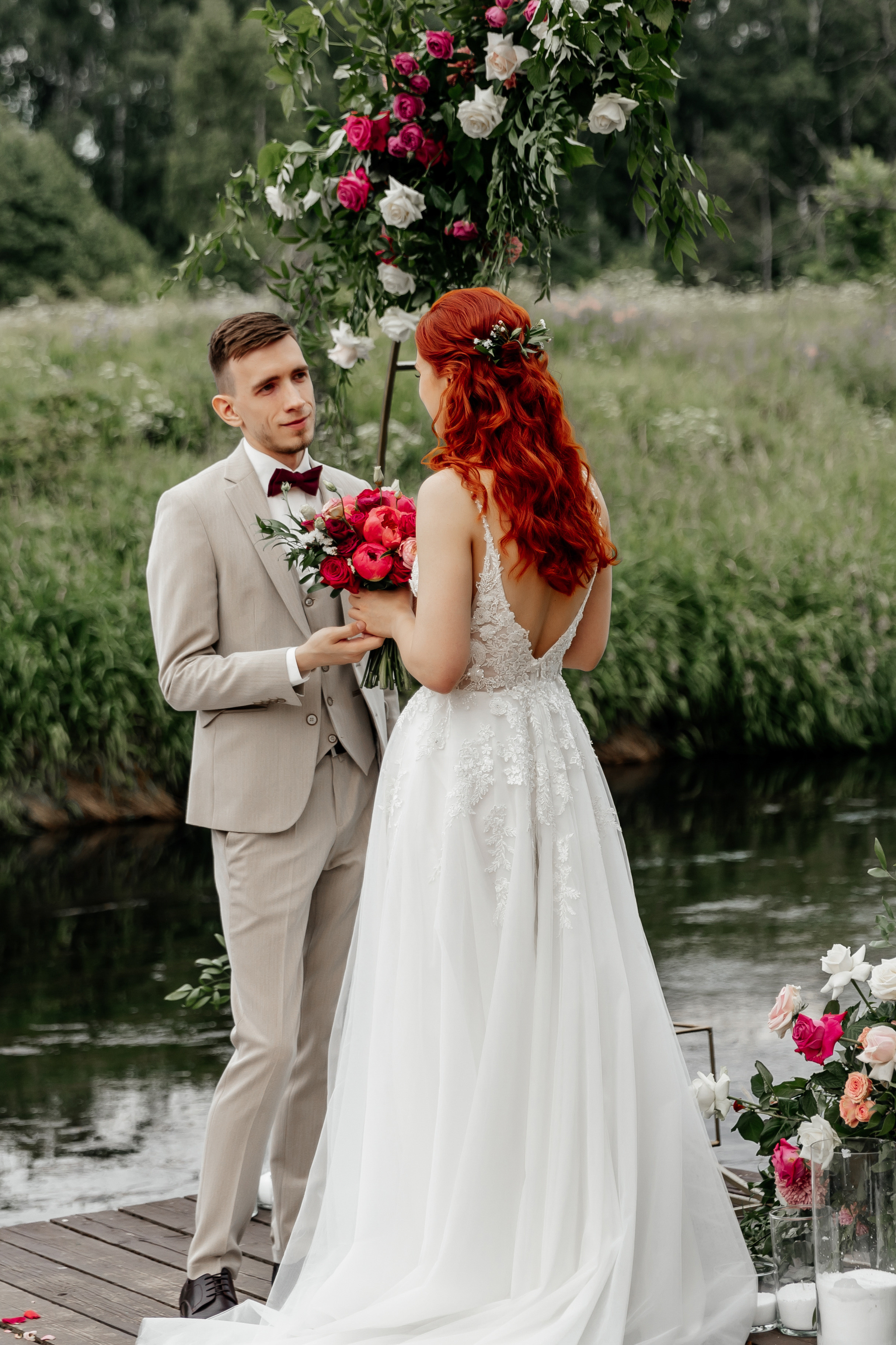 Рыжик и любитель лего. Свадебный фотограф москва