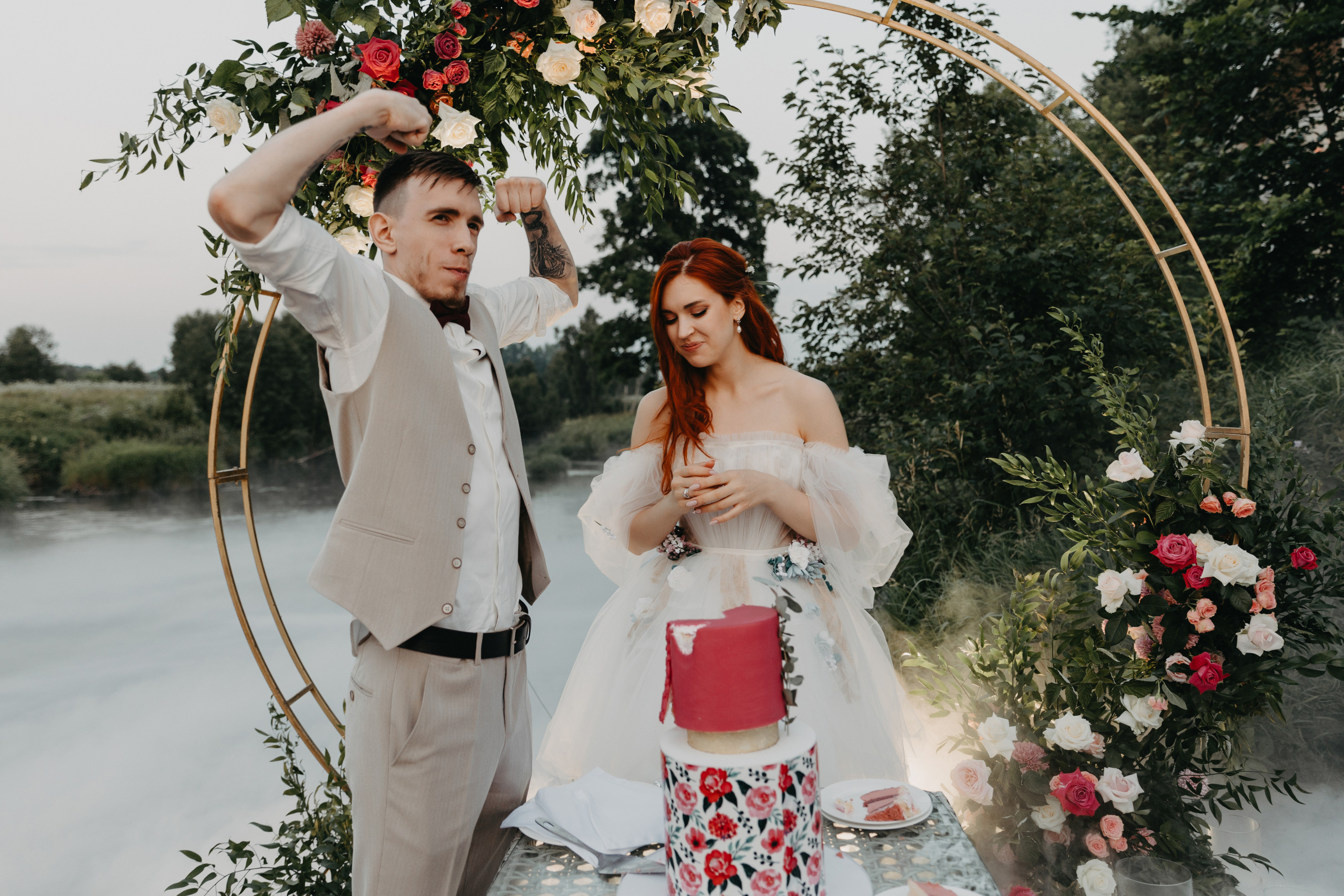 Рыжик и любитель лего. Свадебный фотограф москва