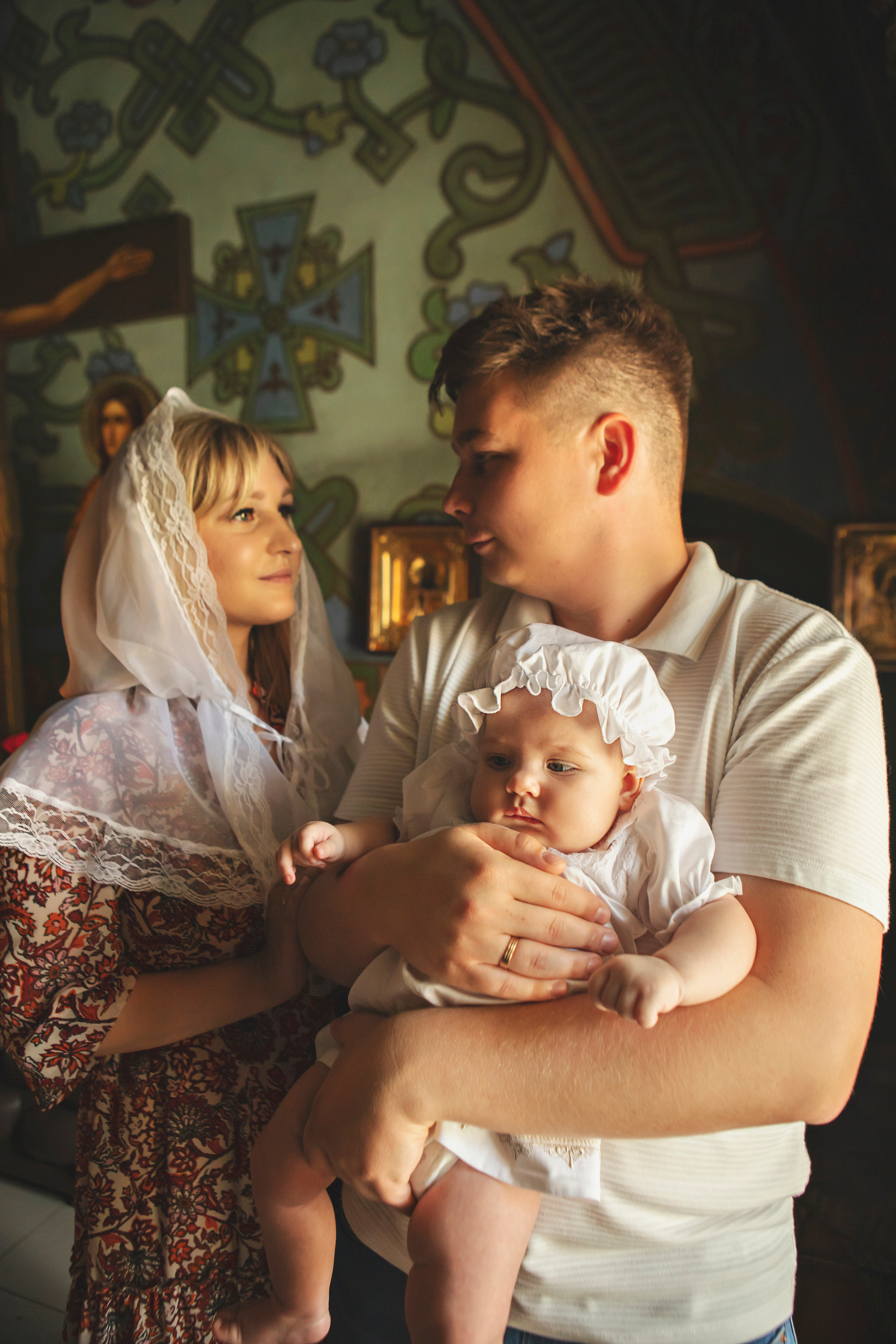 Съемка Таинство Крещения. Фотограф новорожденных Воронеж